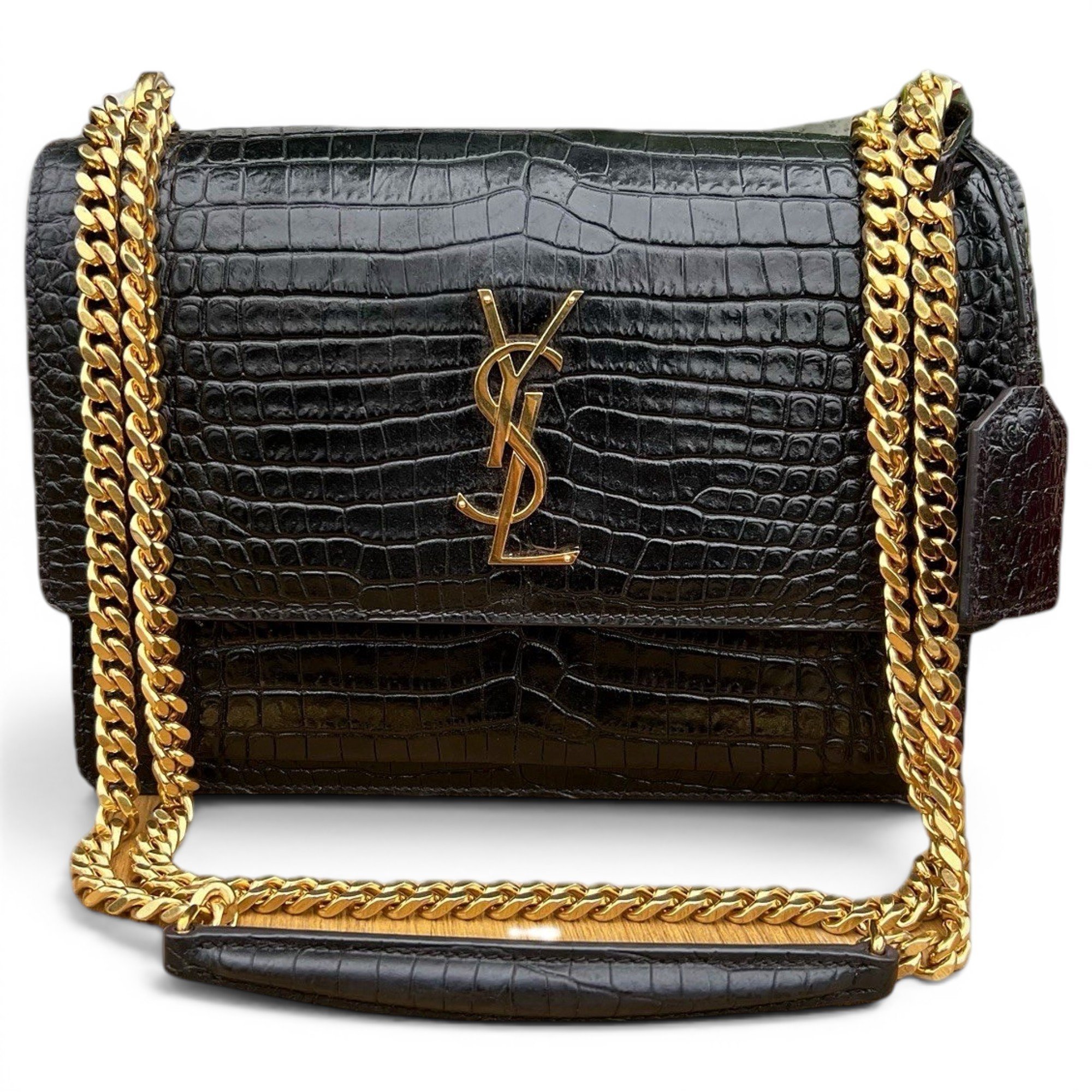 Saint Laurent Sunset leather handbag