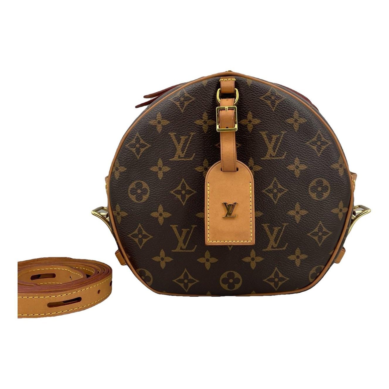 Boîte chapeau souple leather handbag