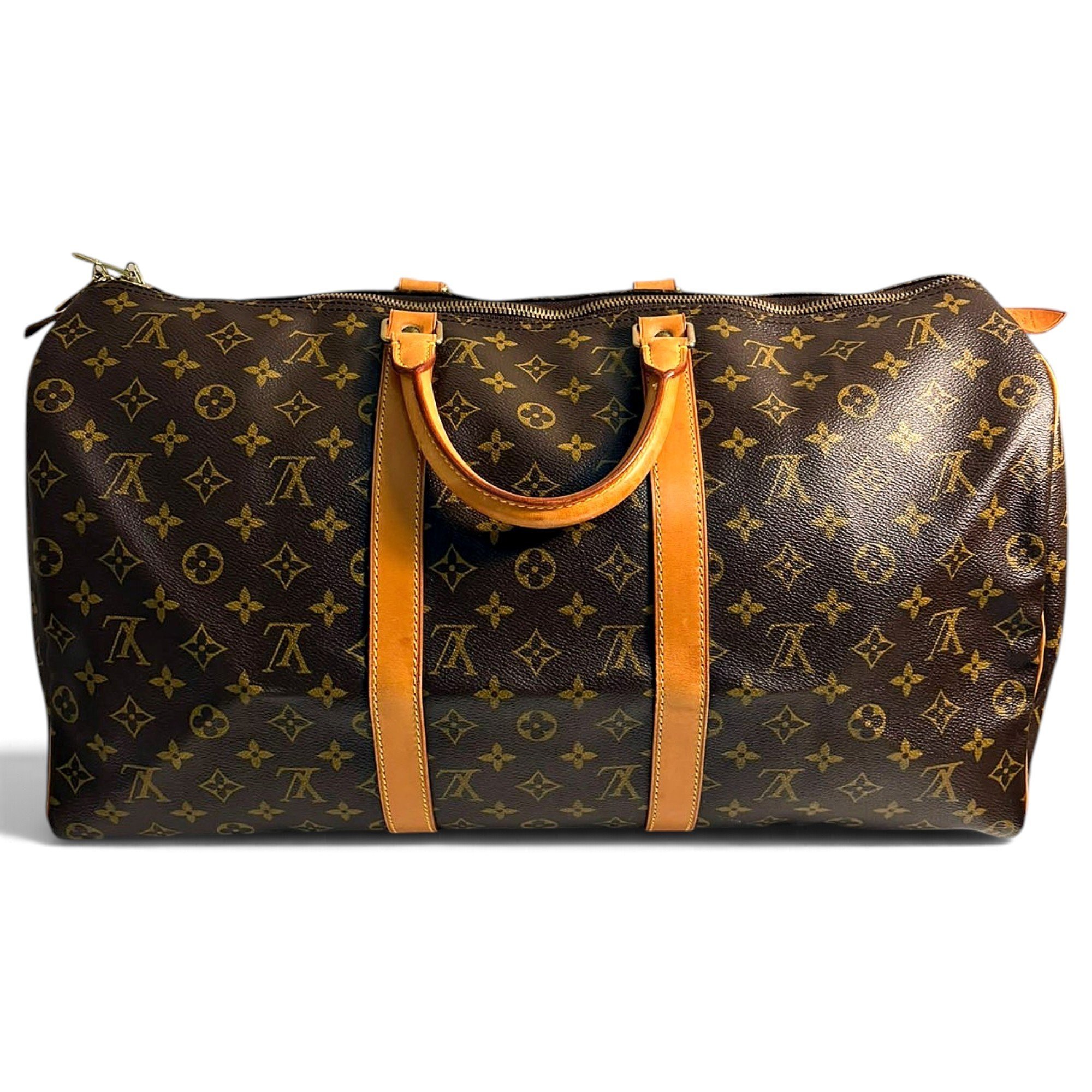 Keepall leather 48h bag