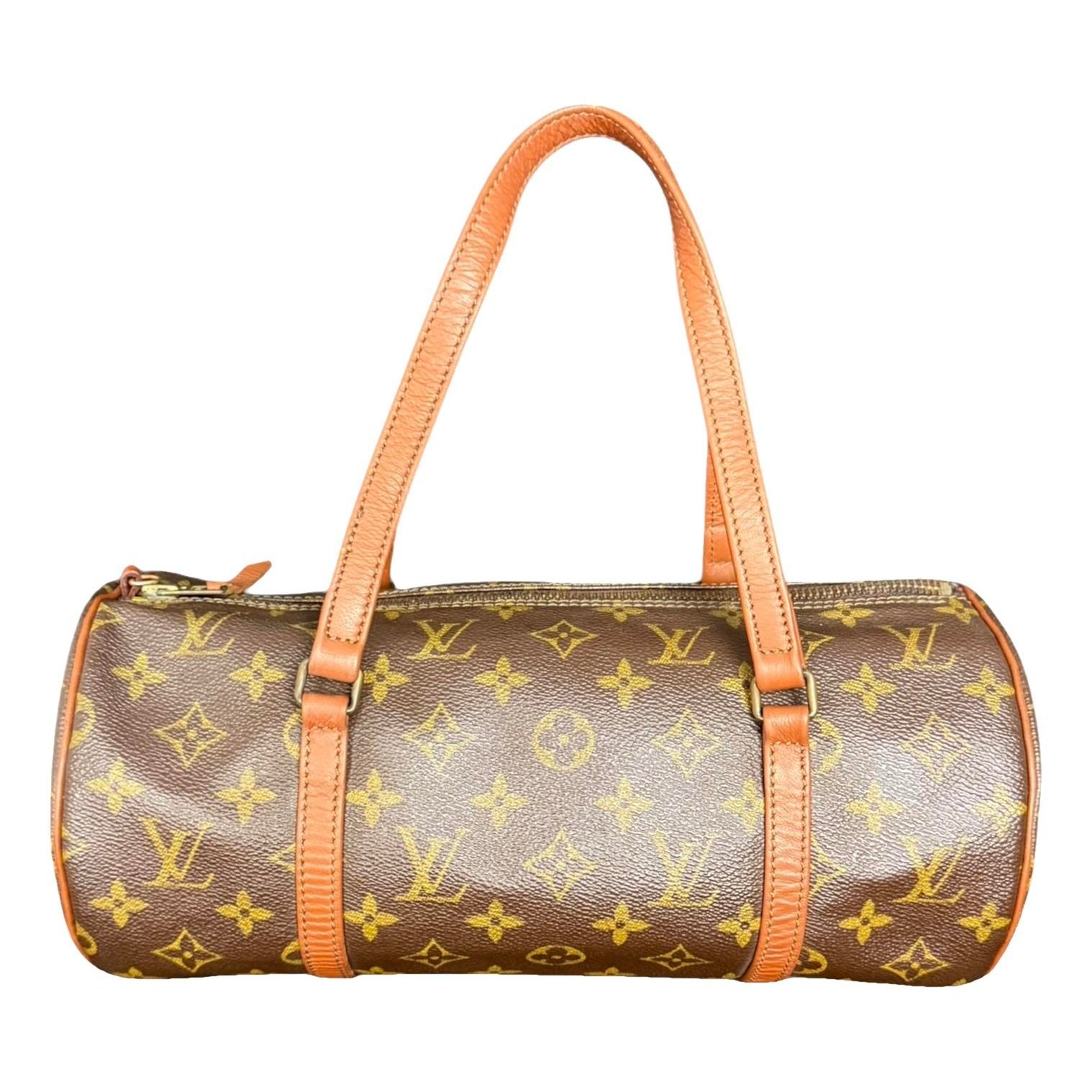 Papillon leather handbag