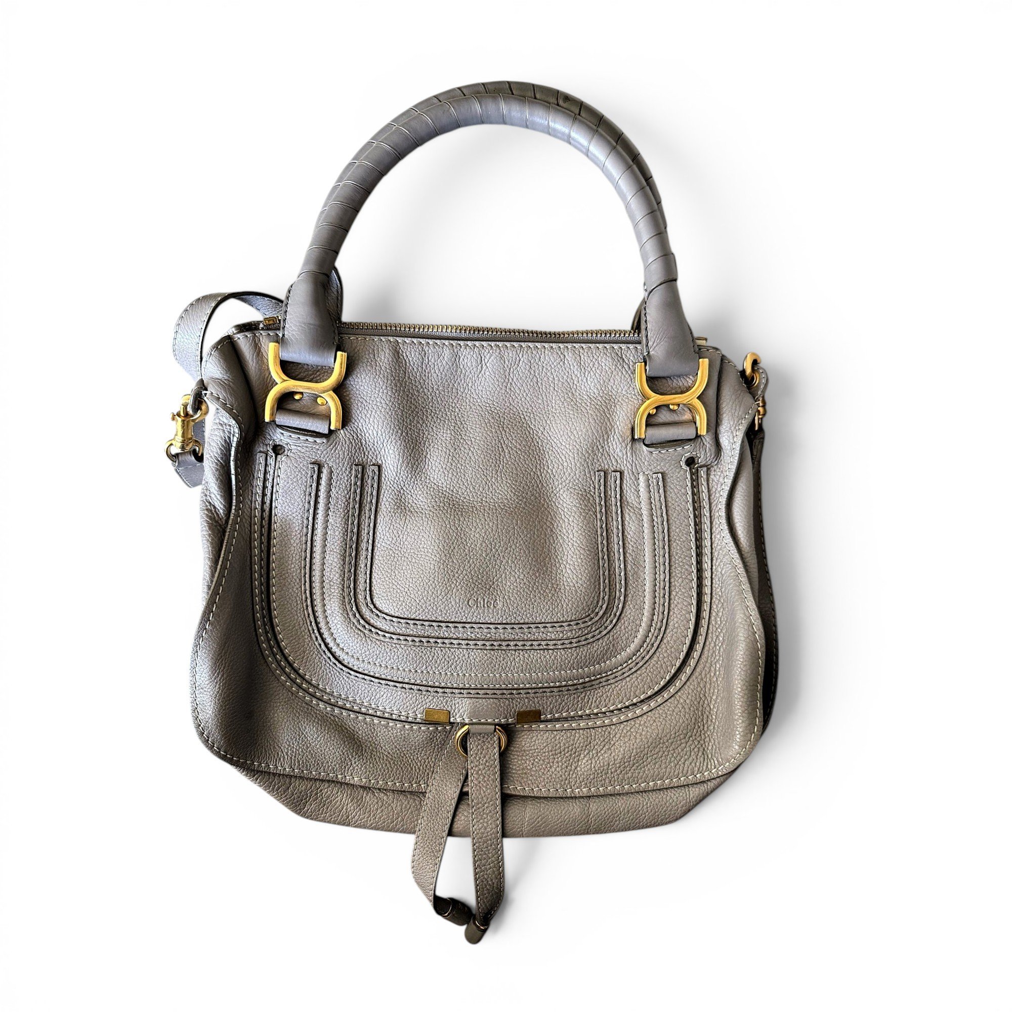 Marcie leather handbag