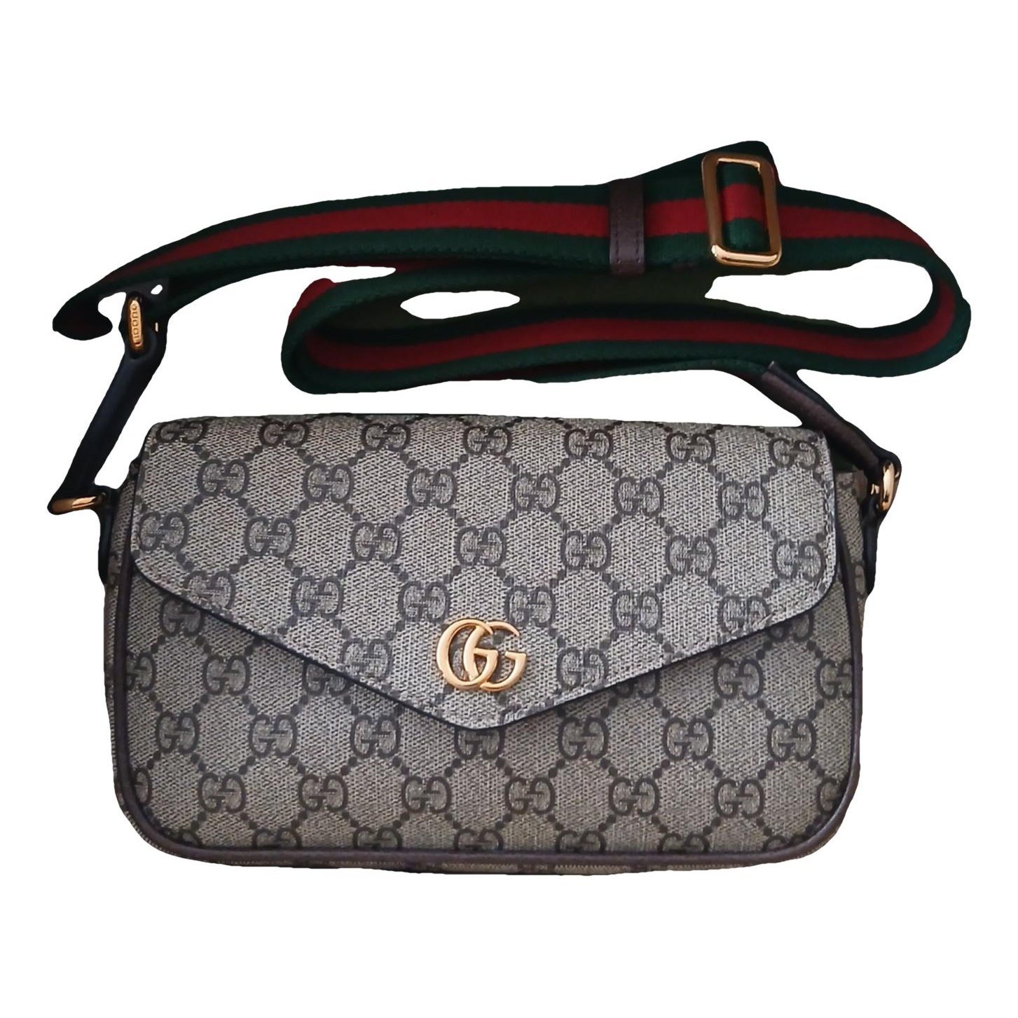 Ophidia leather clutch bag