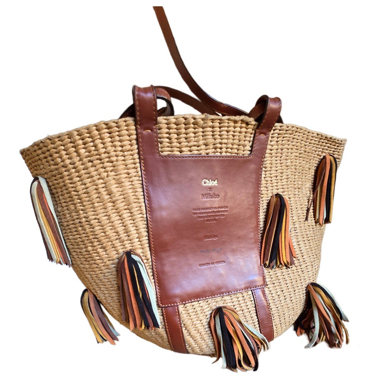Woody Basket tote