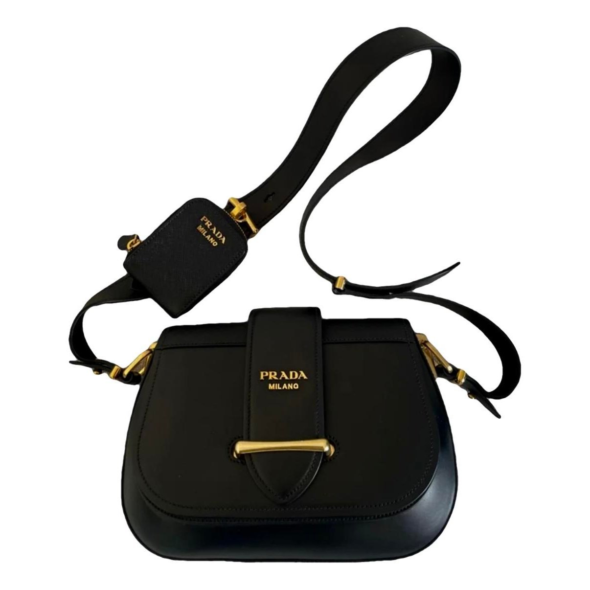 Cleo Flap leather handbag
