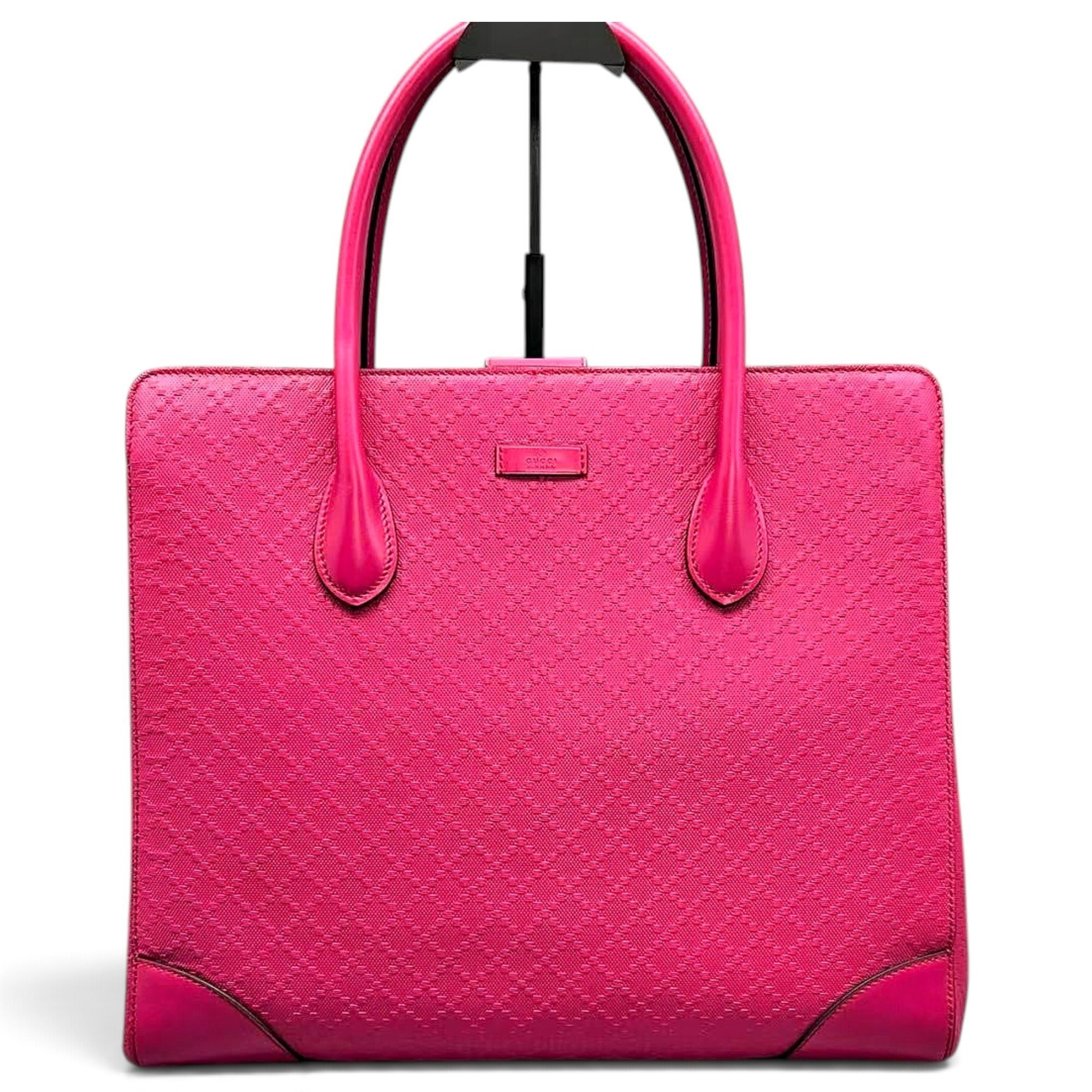 Leather tote