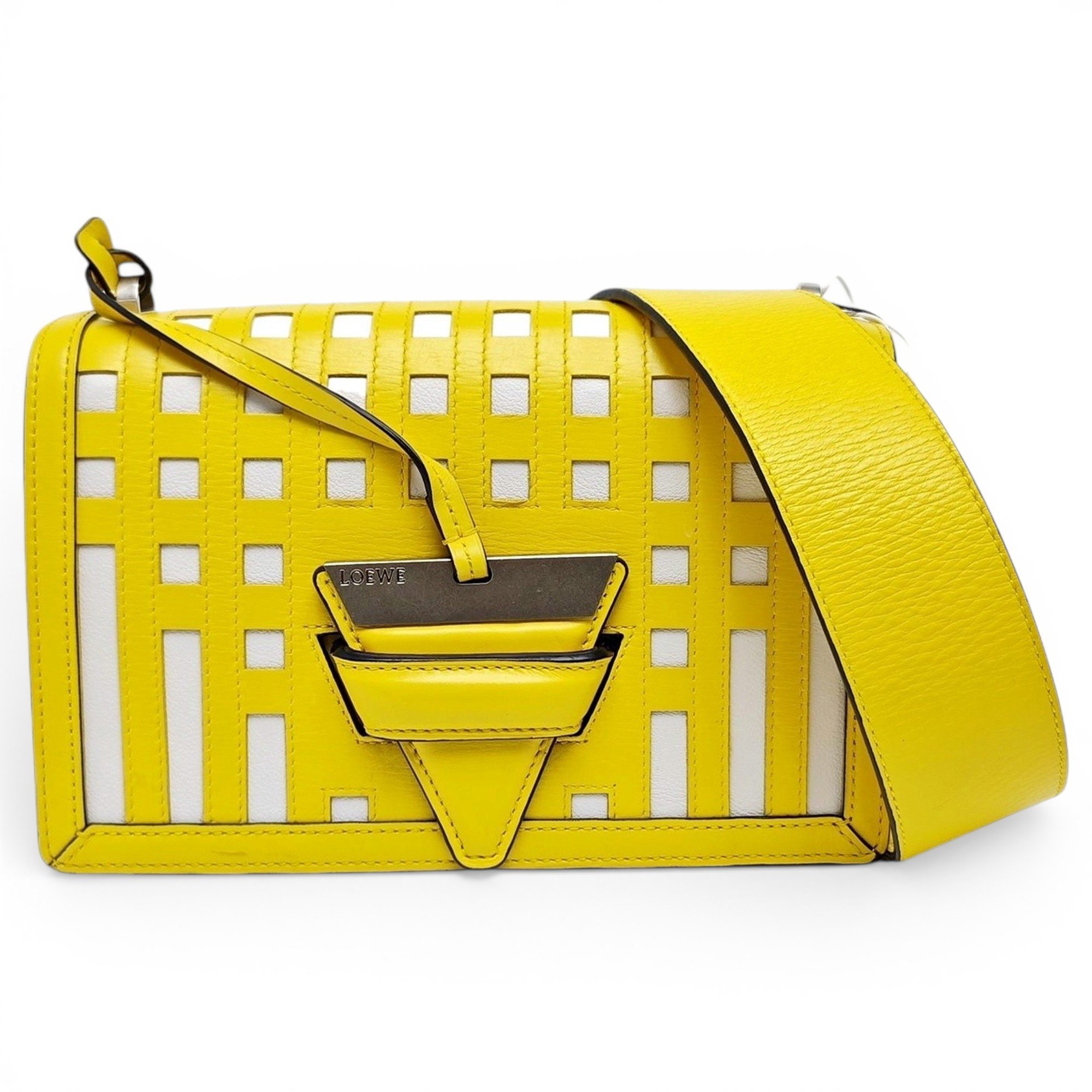 Barcelona leather handbag