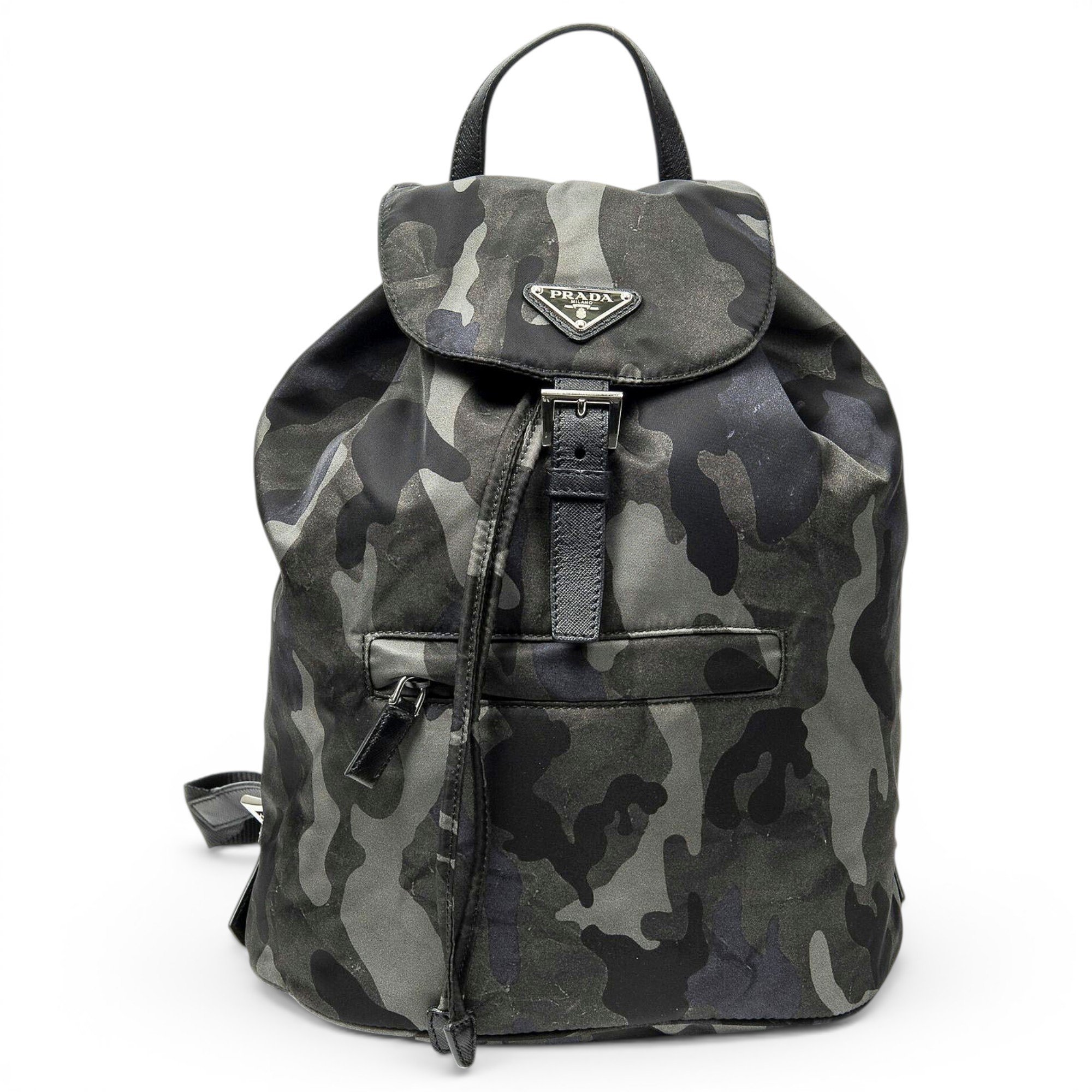 Leather backpack