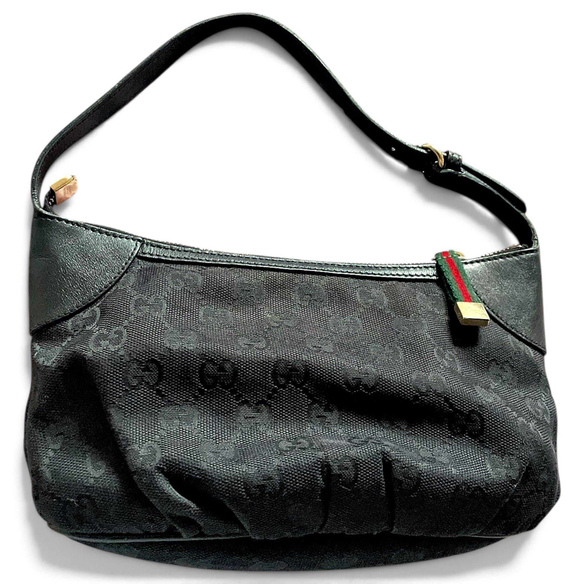 Horsebit Chain cloth handbag