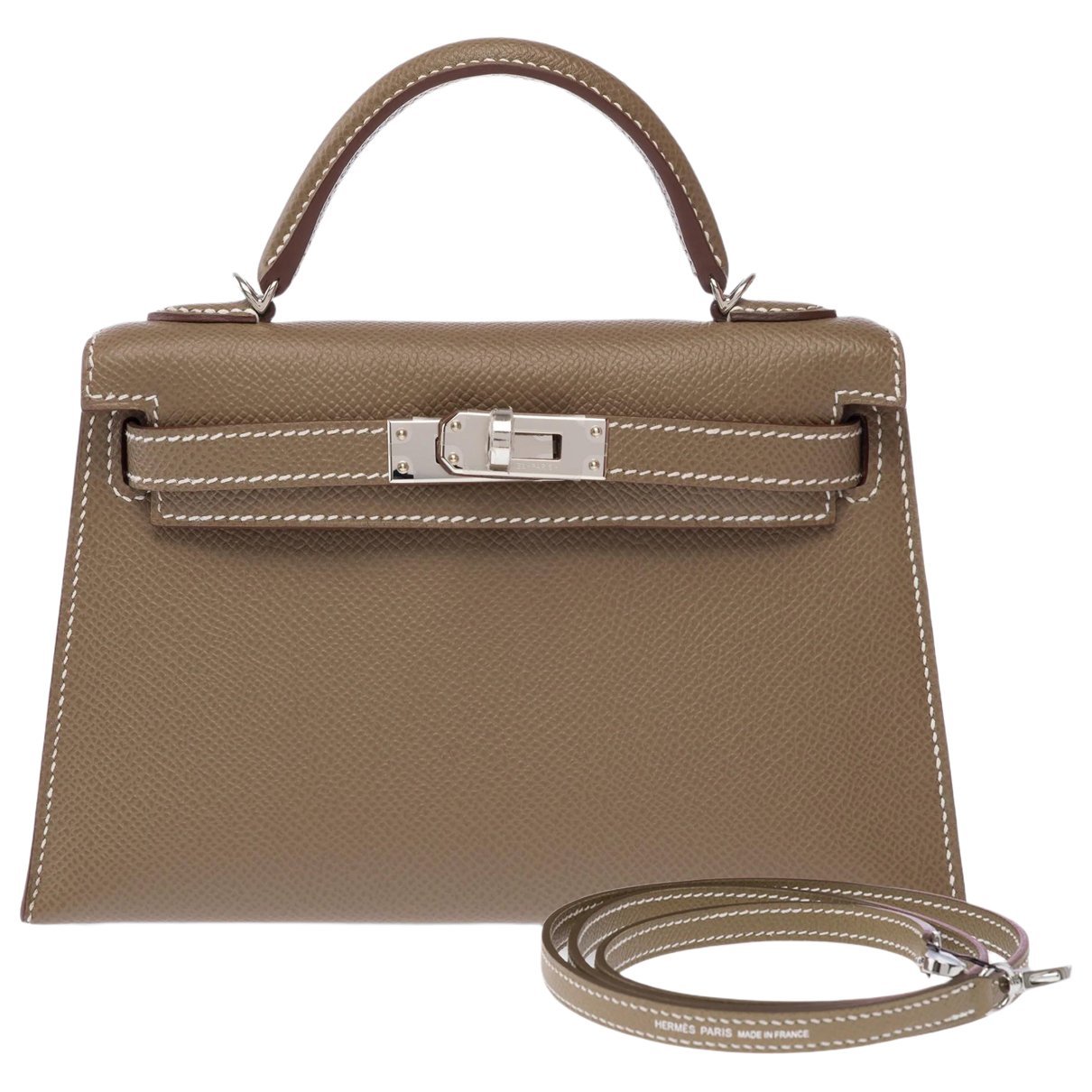 Kelly Mini leather handbag