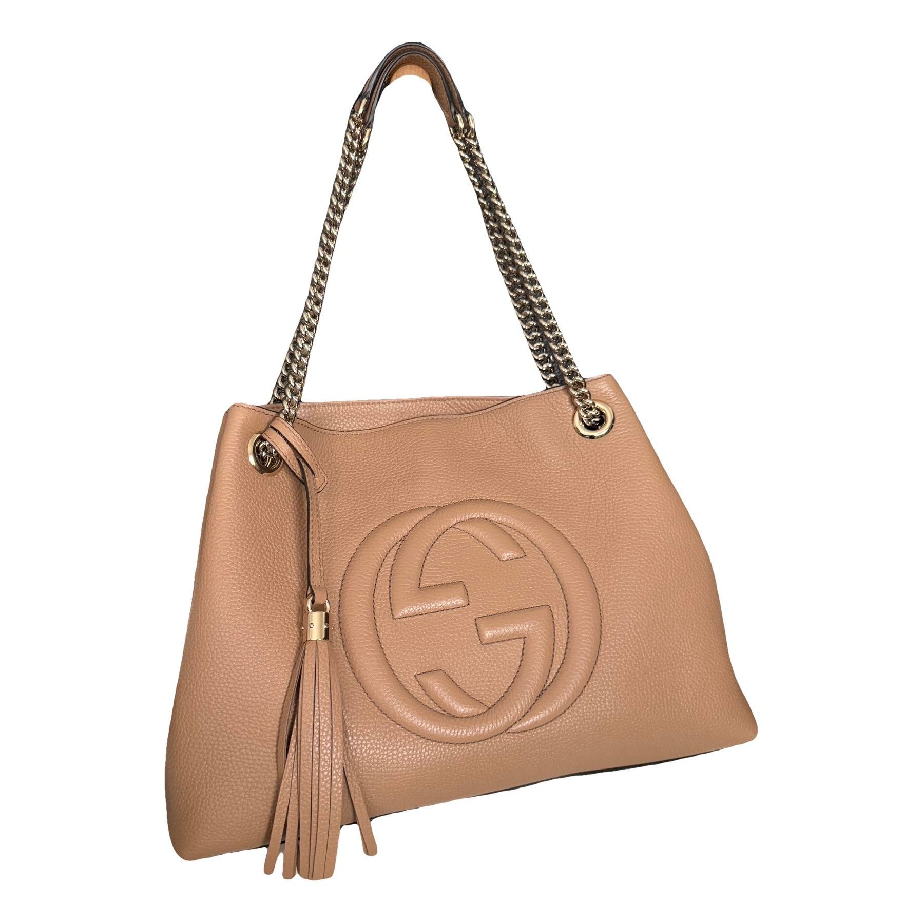 Leather handbag