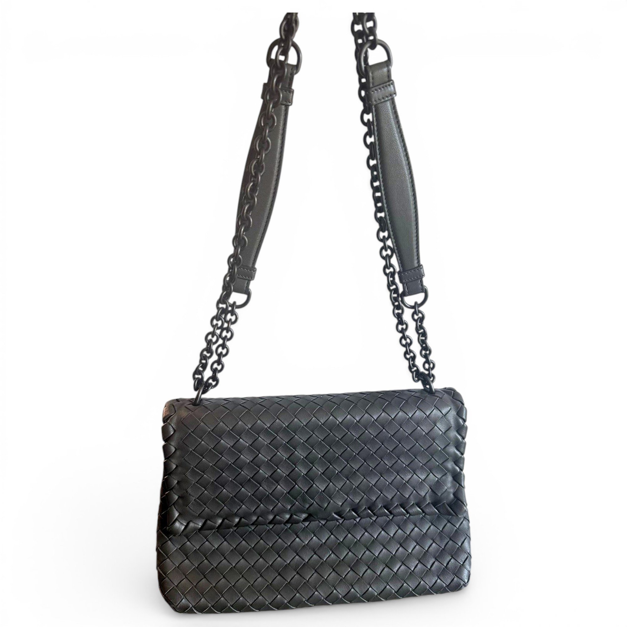 Olimpia leather crossbody bag