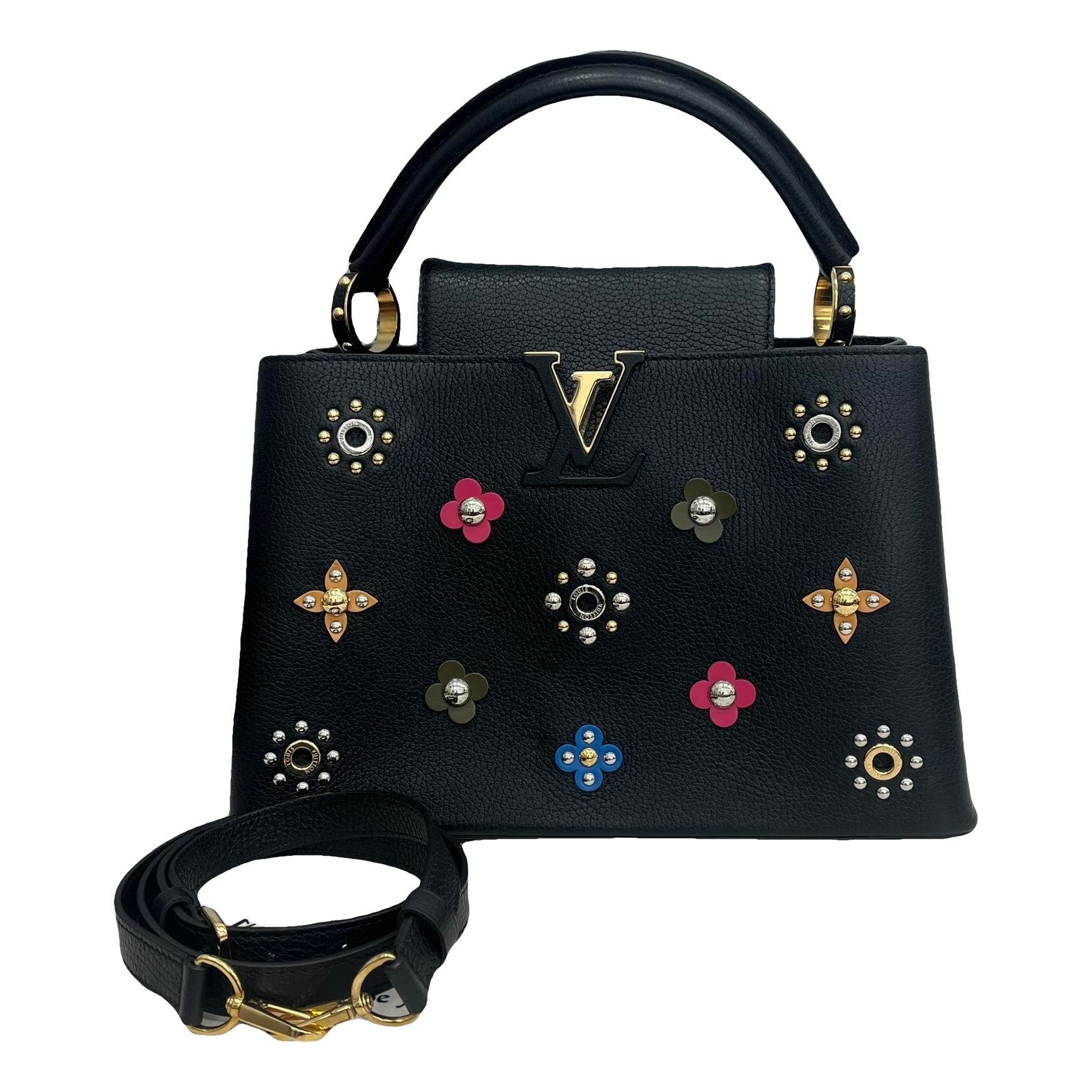 Capucines leather handbag