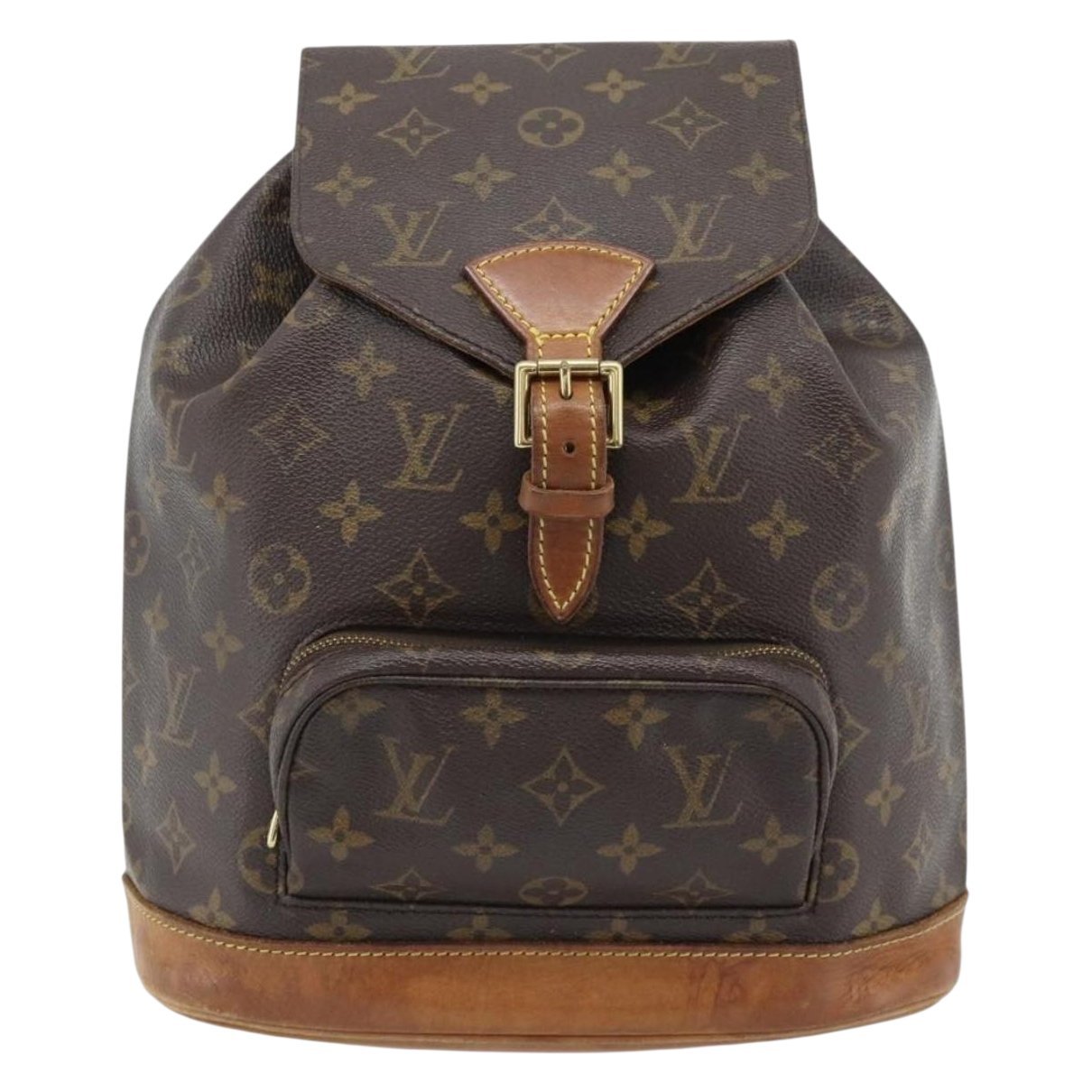 Louis Vuitton Montsouris leather backpack