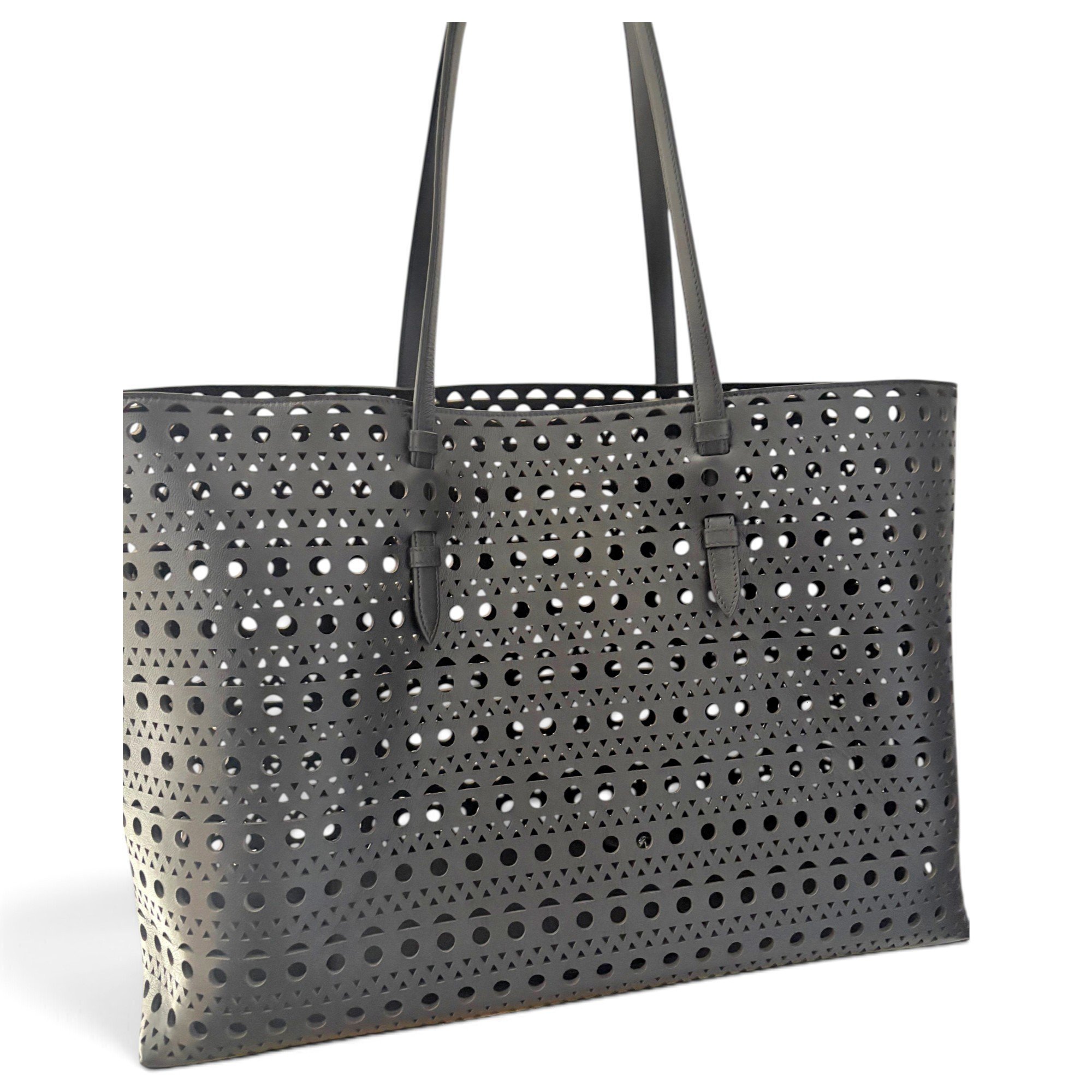 Mina leather tote