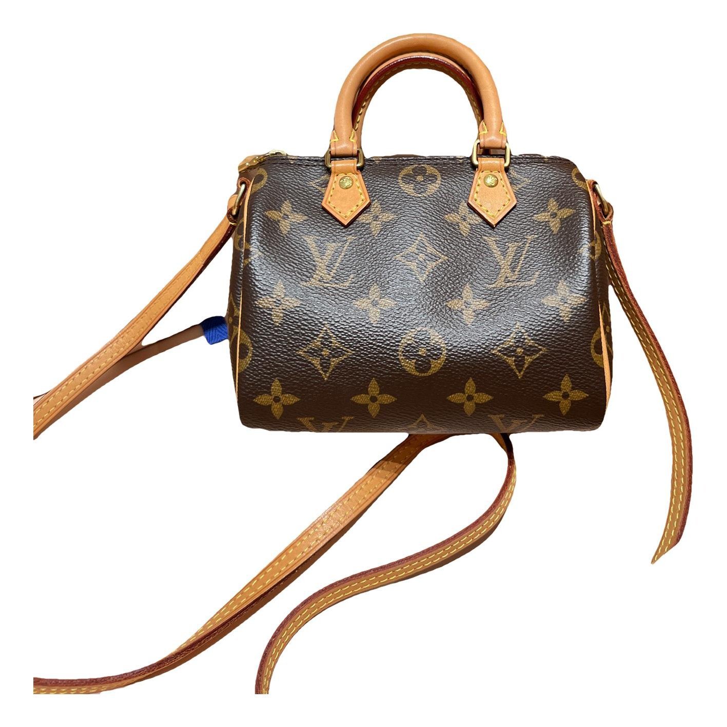 Nano Speedy / Mini HL leather handbag