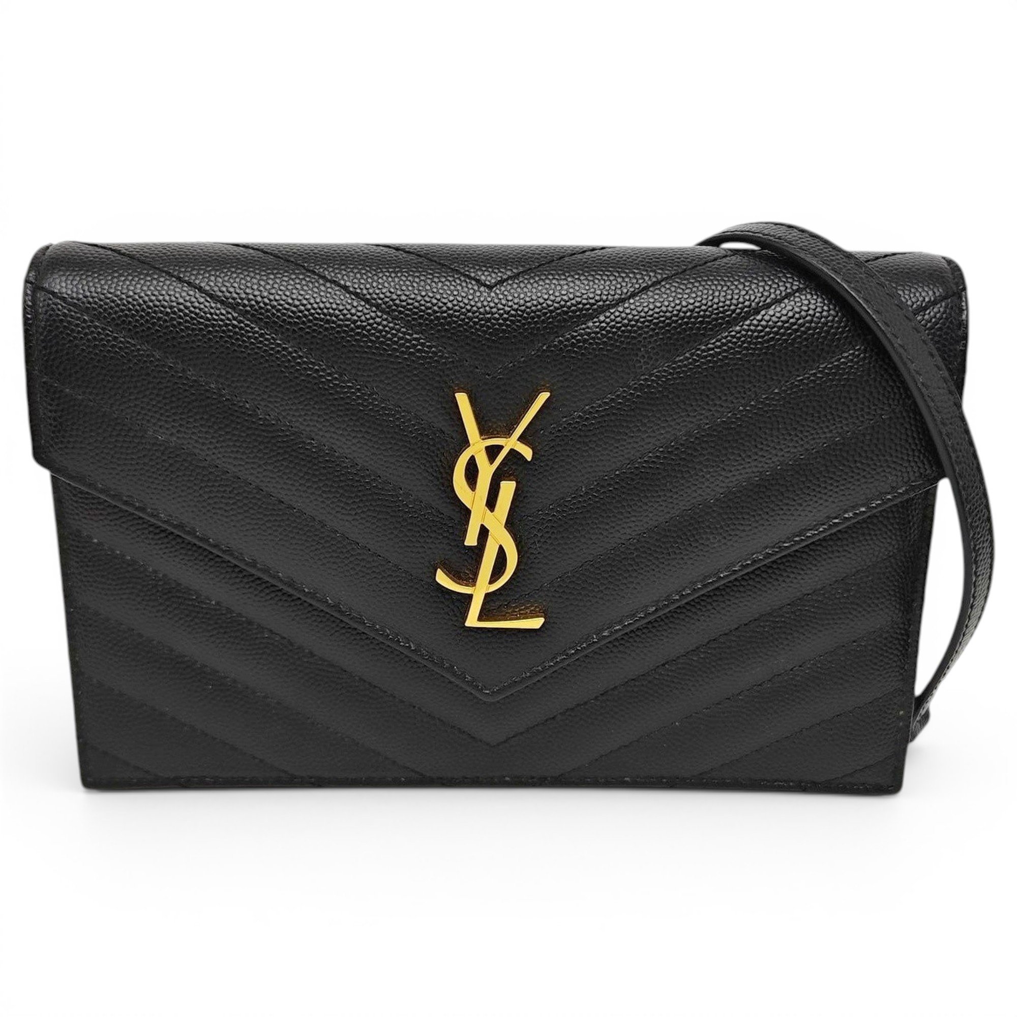 Baby monogramme leather handbag