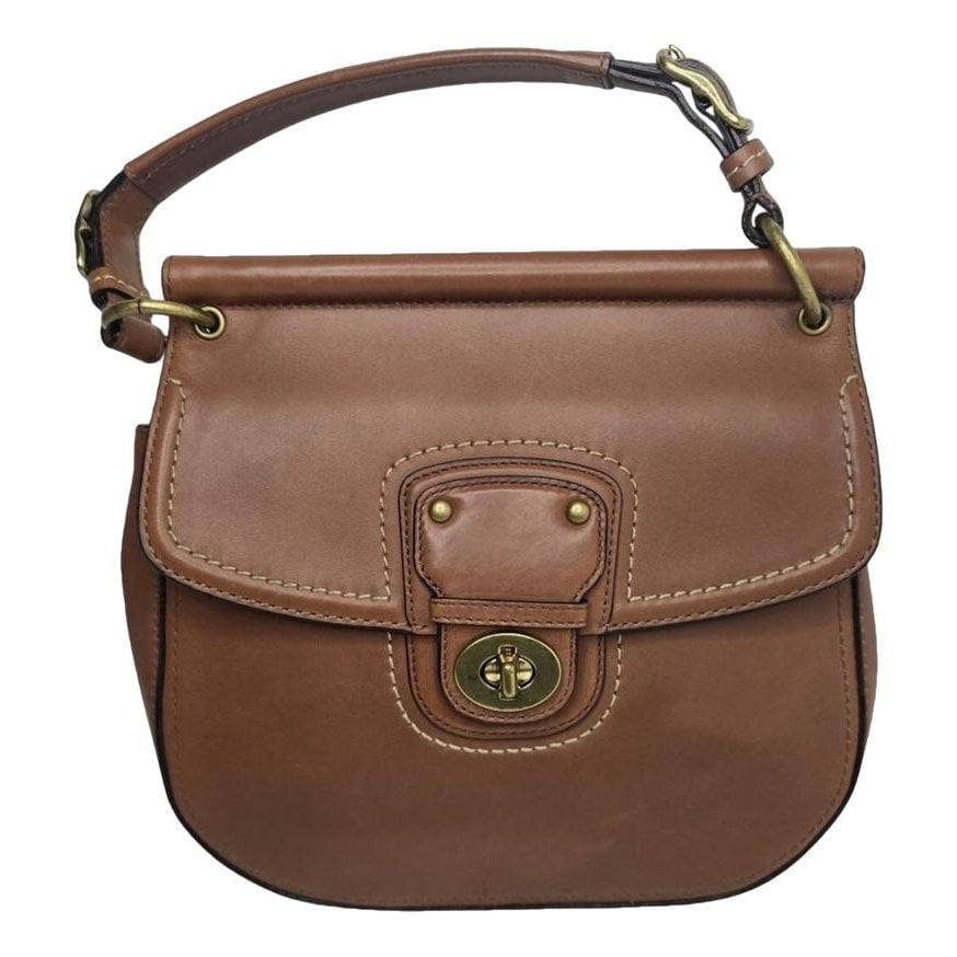 Leather satchel