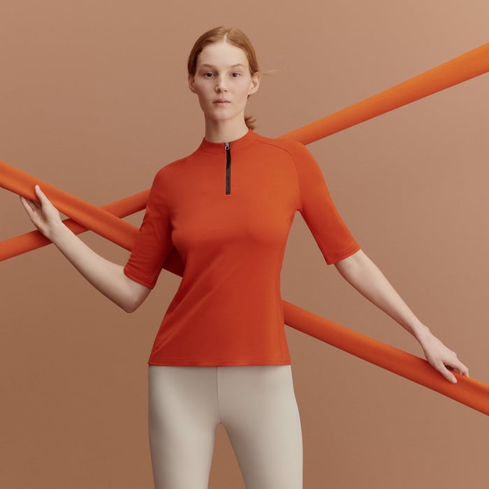 Orange Jump Hermès Fit T-shirt