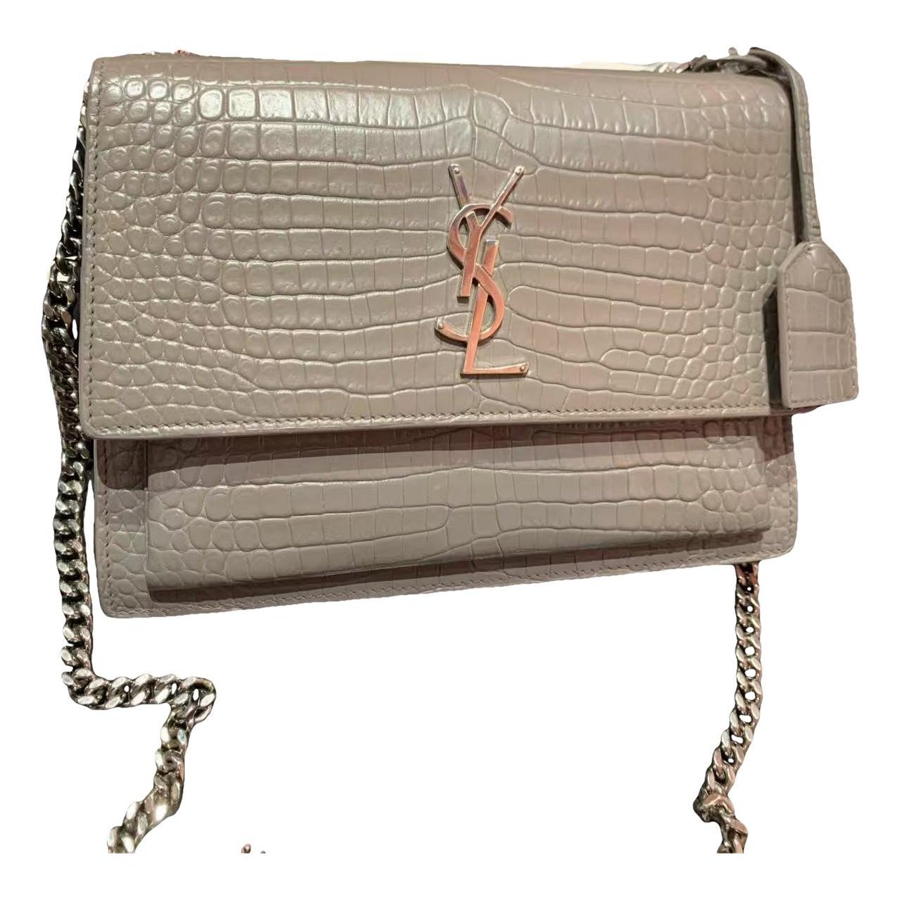 Sunset leather handbag