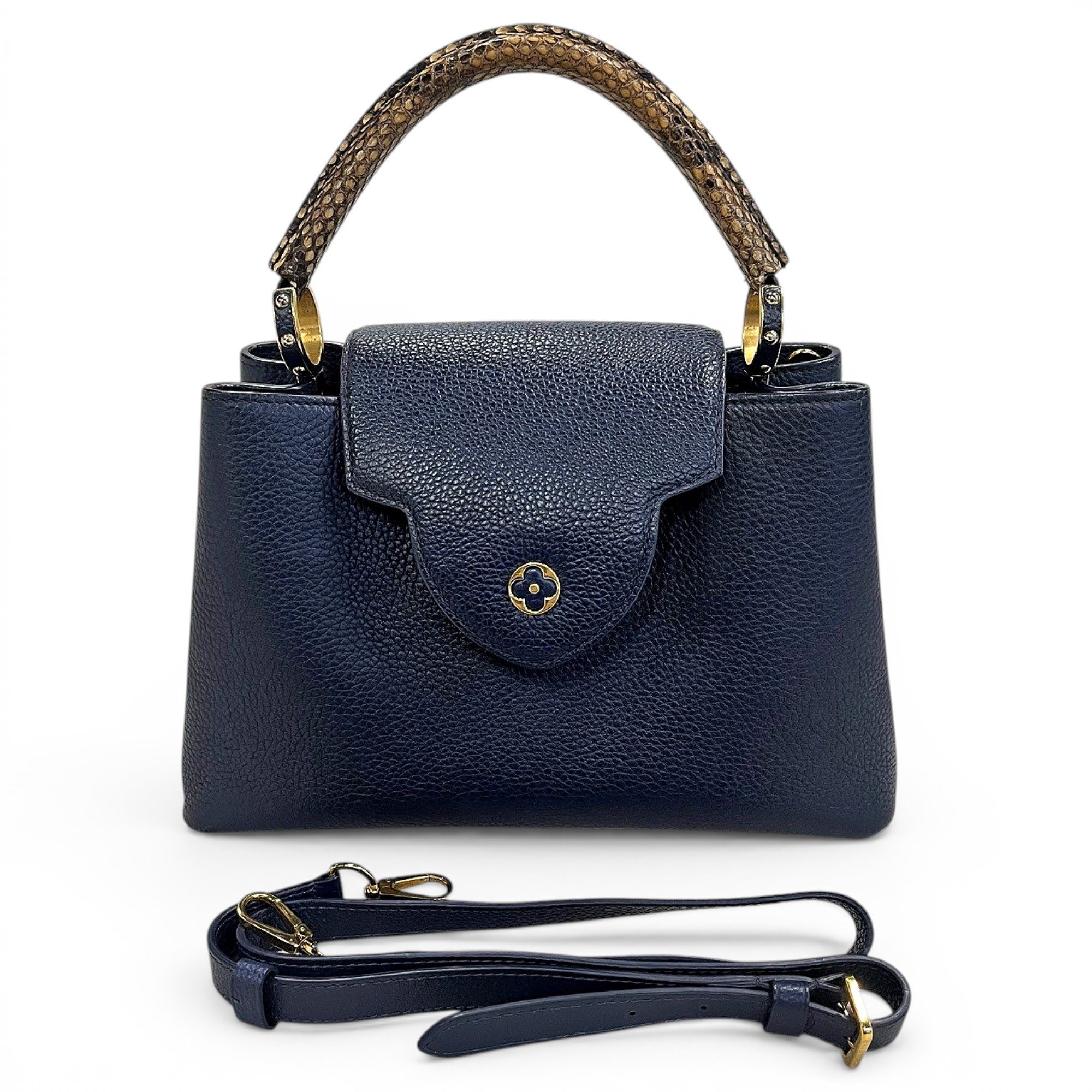 Capucines leather crossbody bag