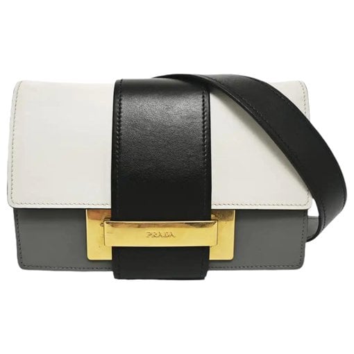 Plexi Bag leather crossbody bag