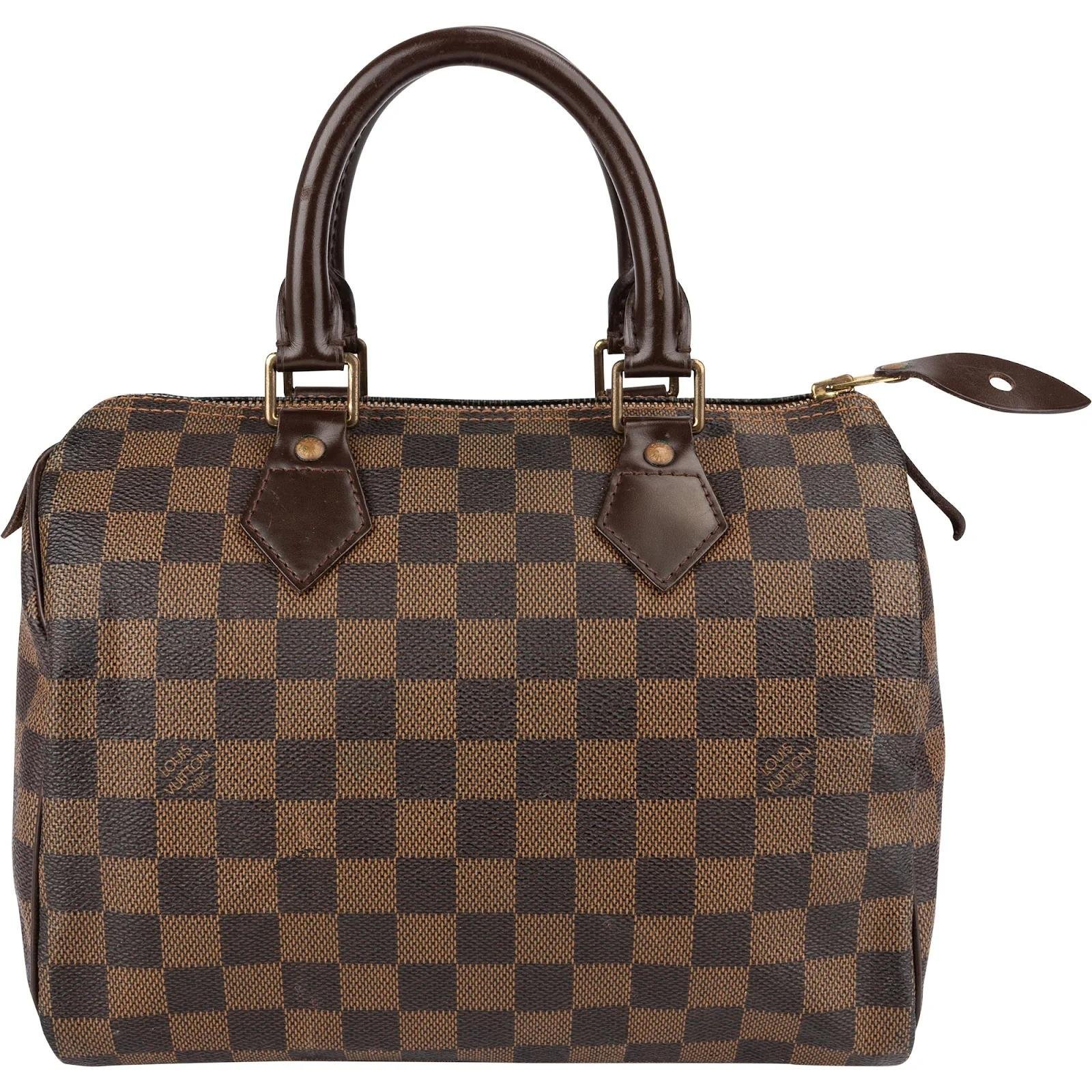 Speedy leather handbag