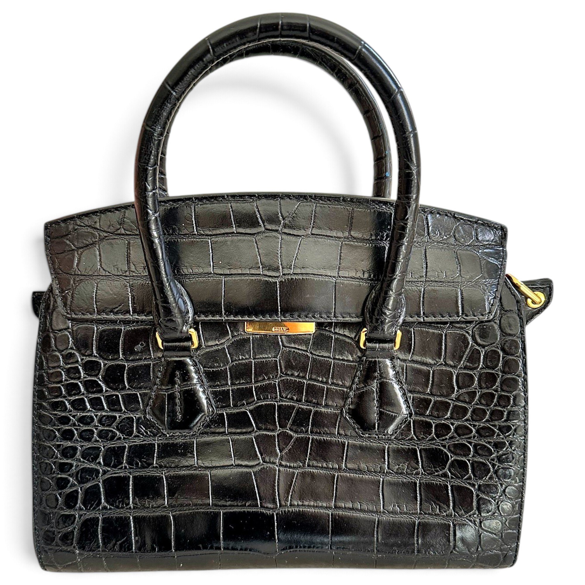 Leather satchel