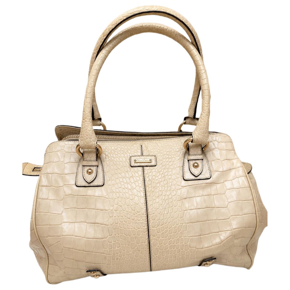 Leather tote