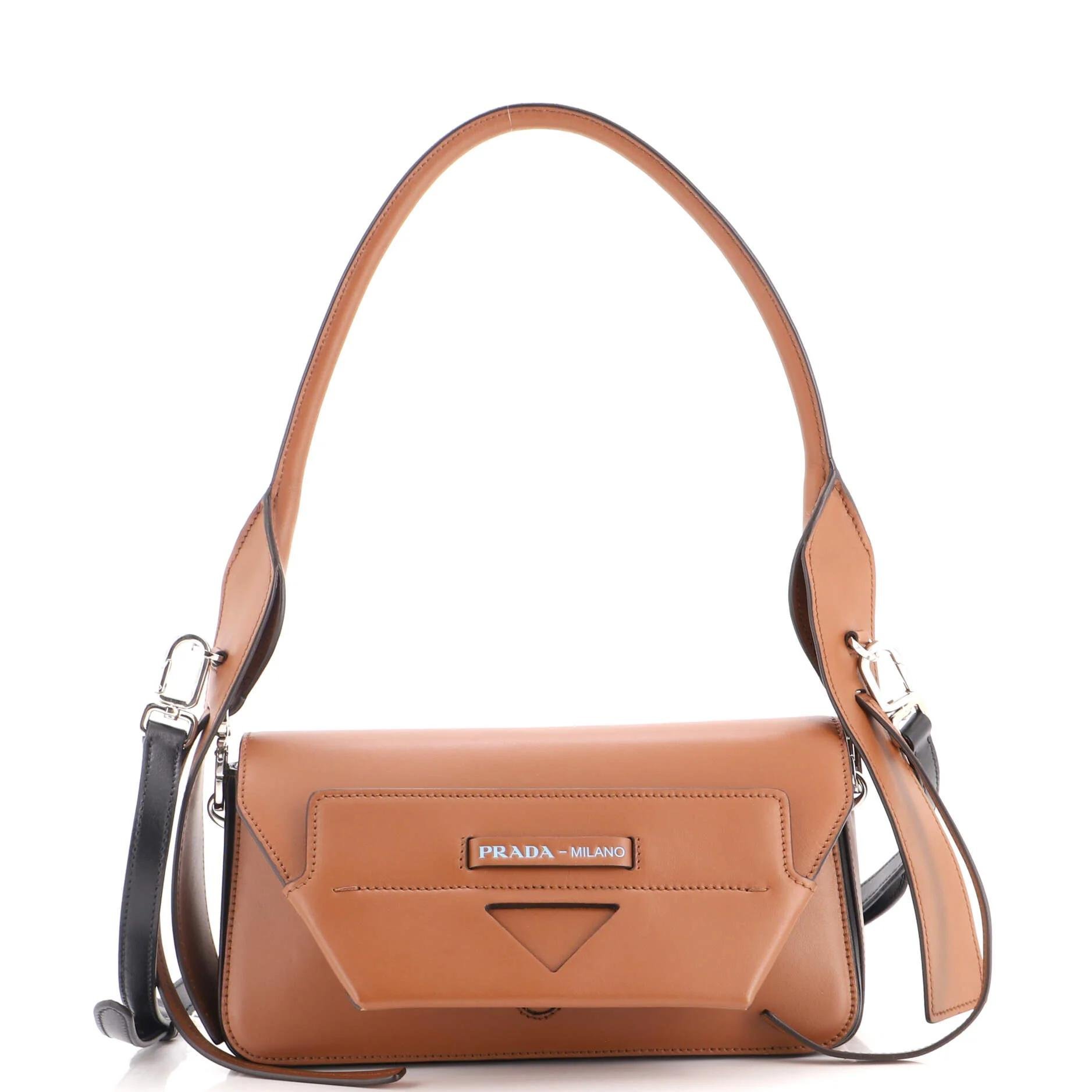 Leather crossbody bag