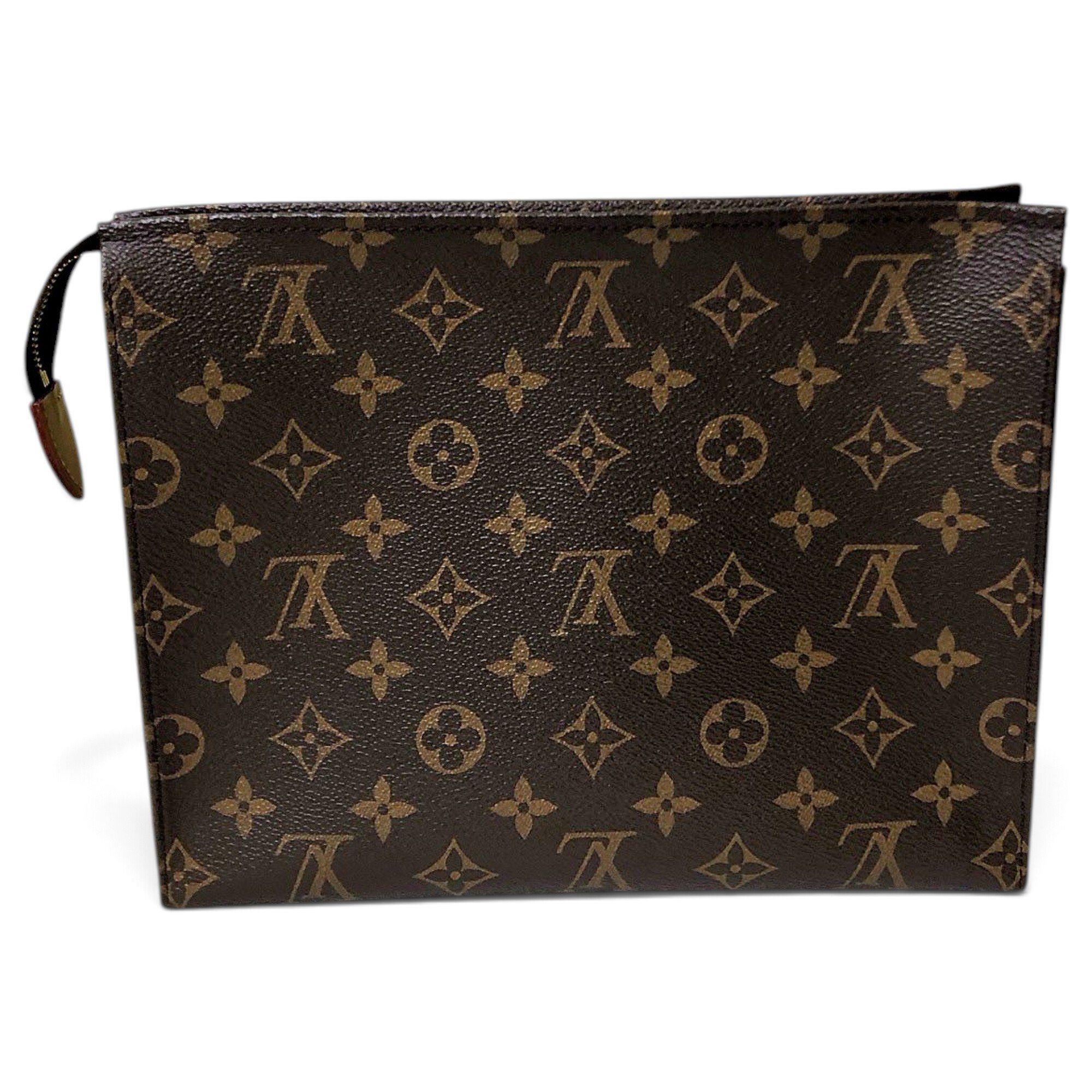 Poche toilette leather vanity case