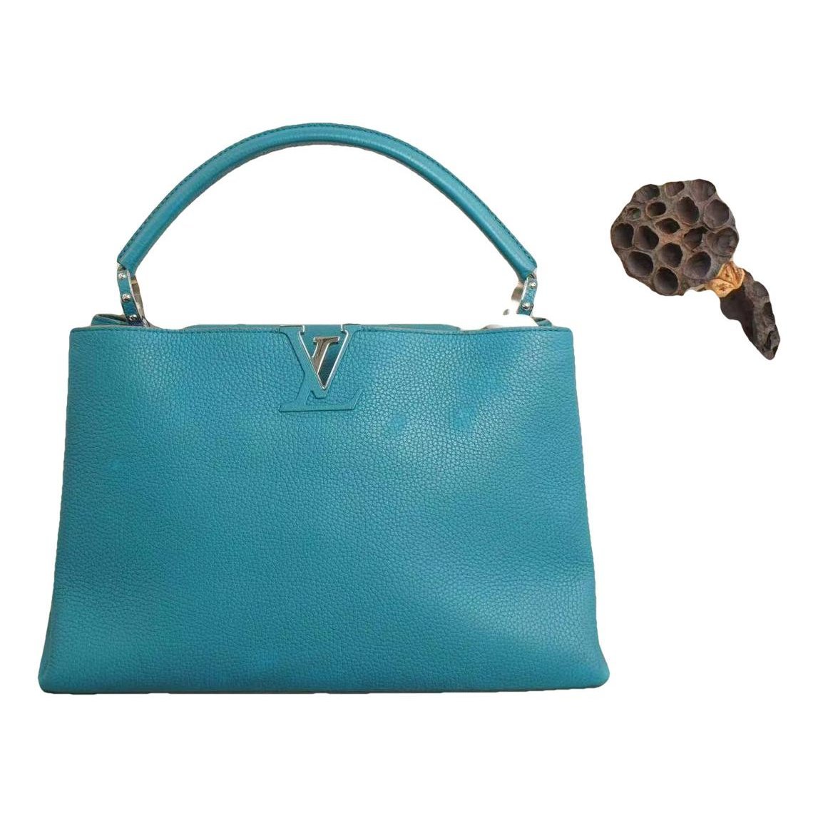 Capucines leather handbag