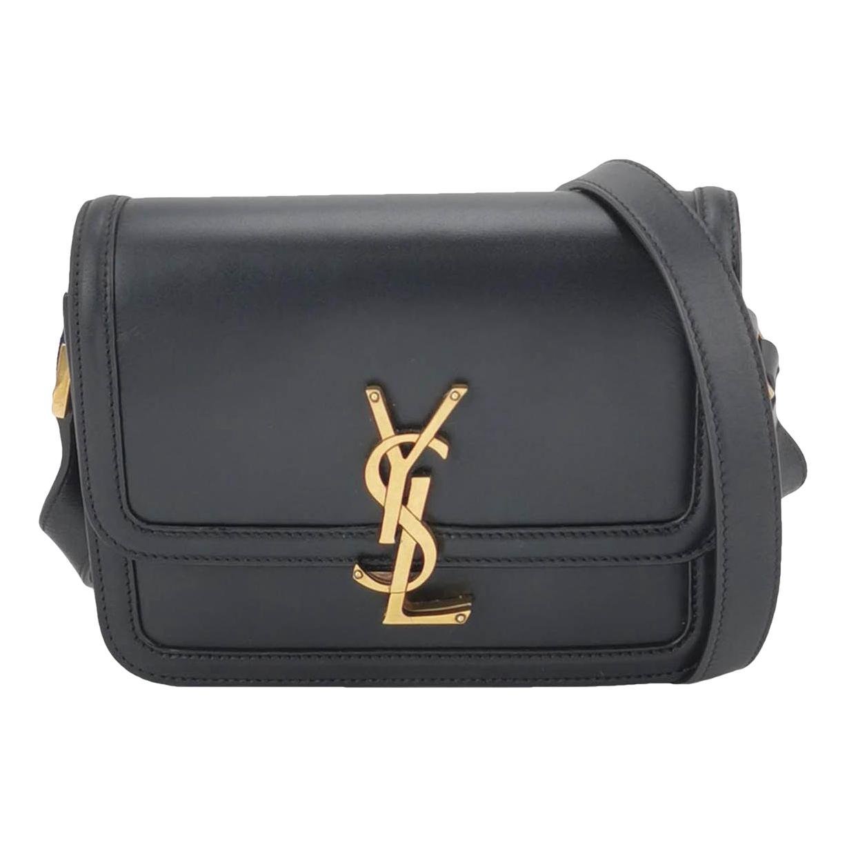 Solférino leather handbag