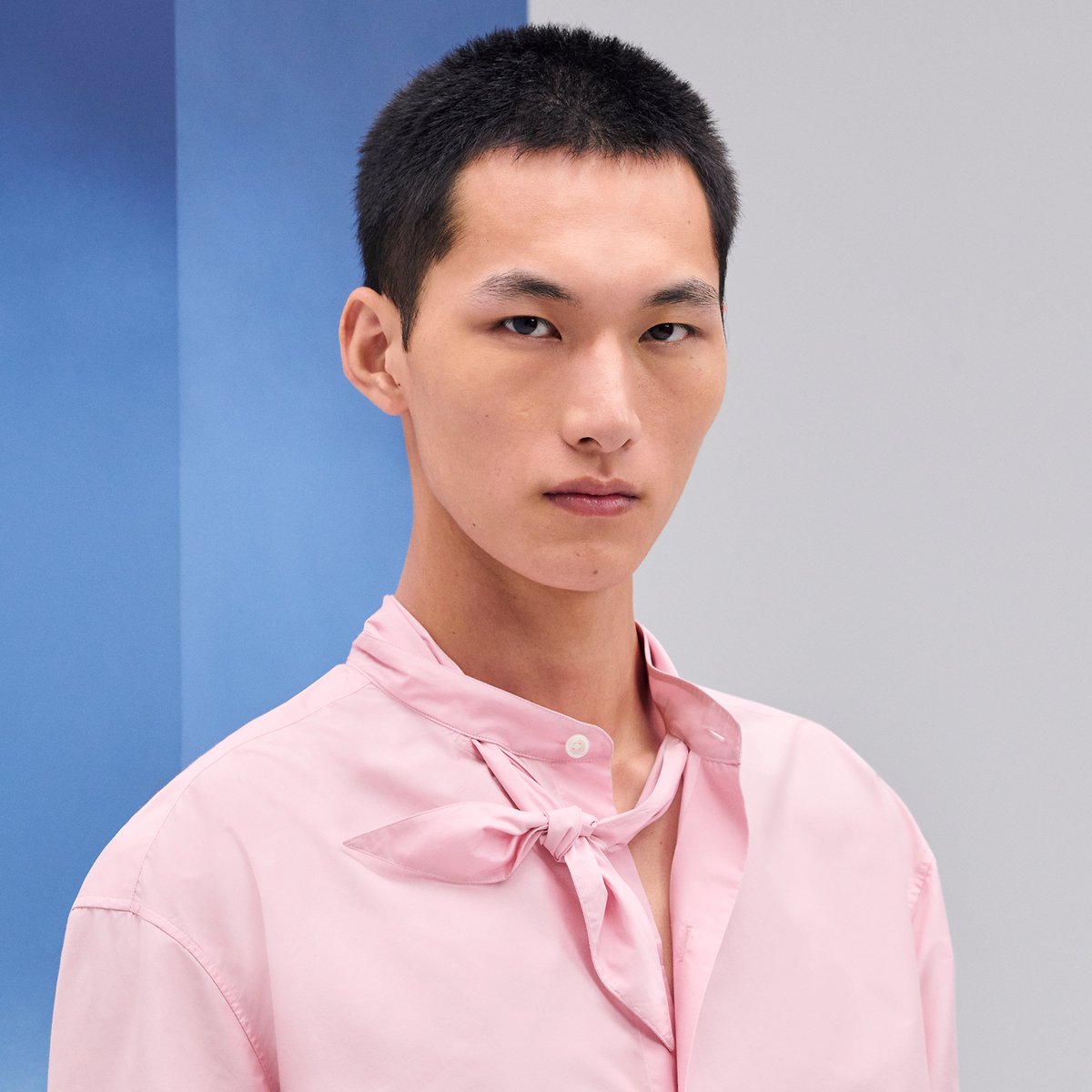 Guimauve Boxy Fit Shirt With Marius Collar
