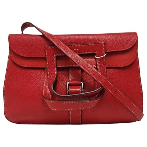 Halzan leather crossbody bag