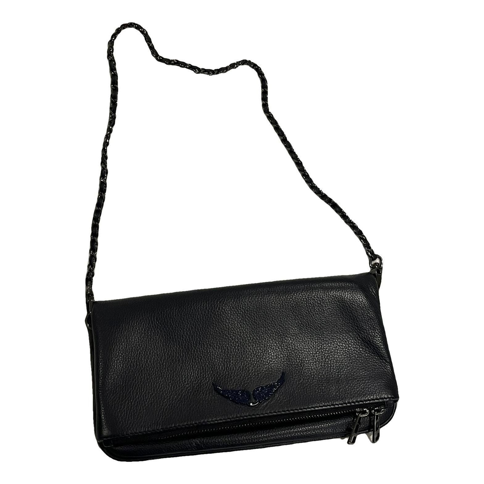 Leather crossbody bag