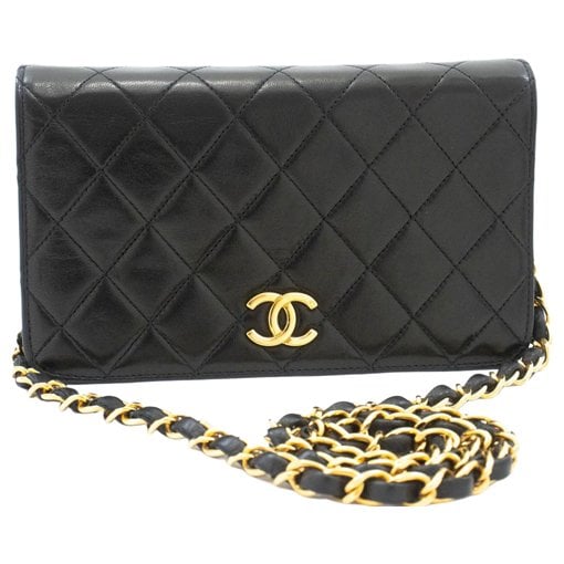 Trendy CC Flap leather handbag