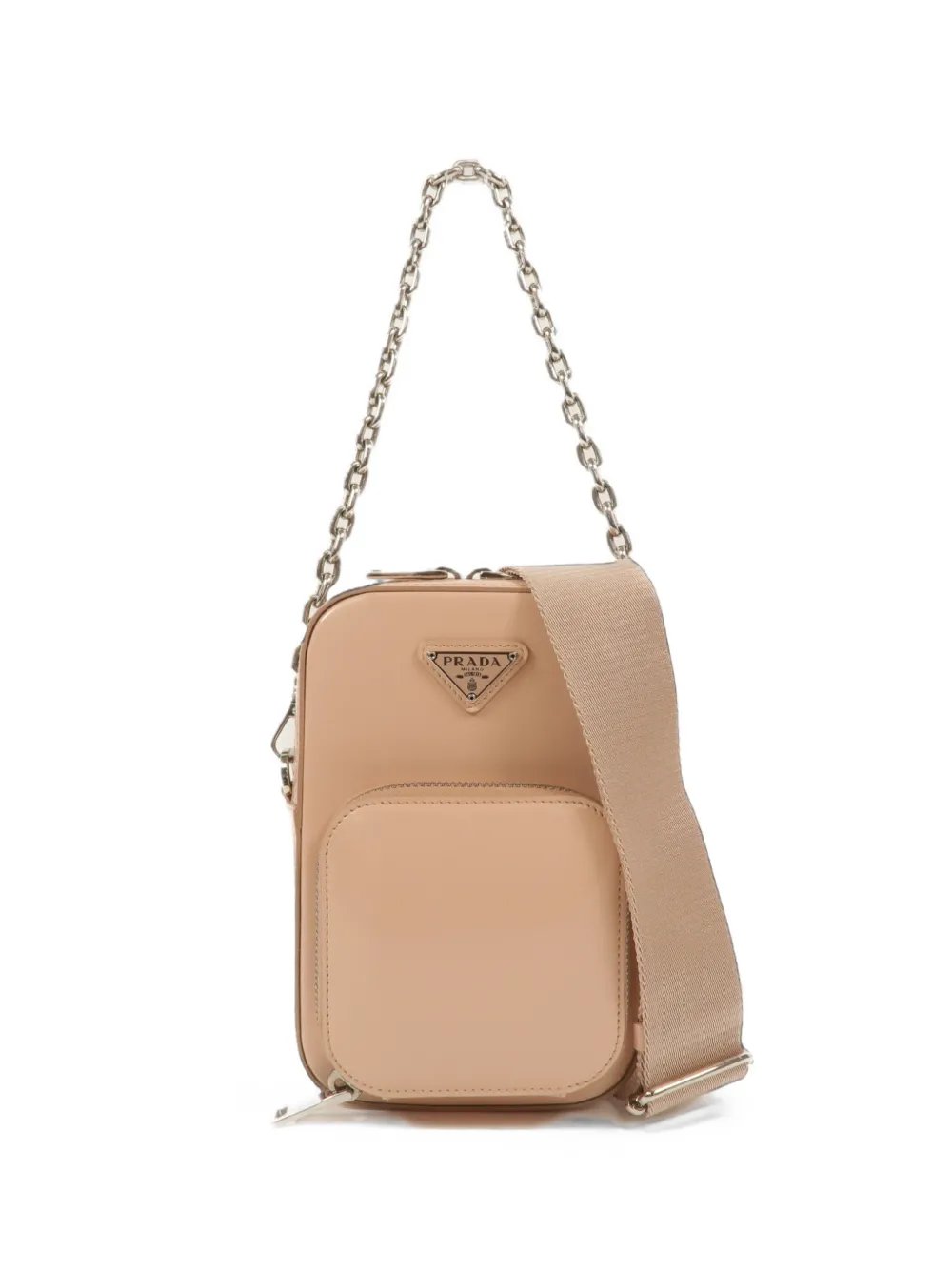 Prada chain-strap leather shoulder bag
