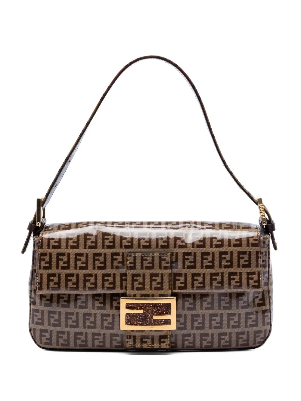 20th Century Zucchino Crystal Baguette shoulder bag