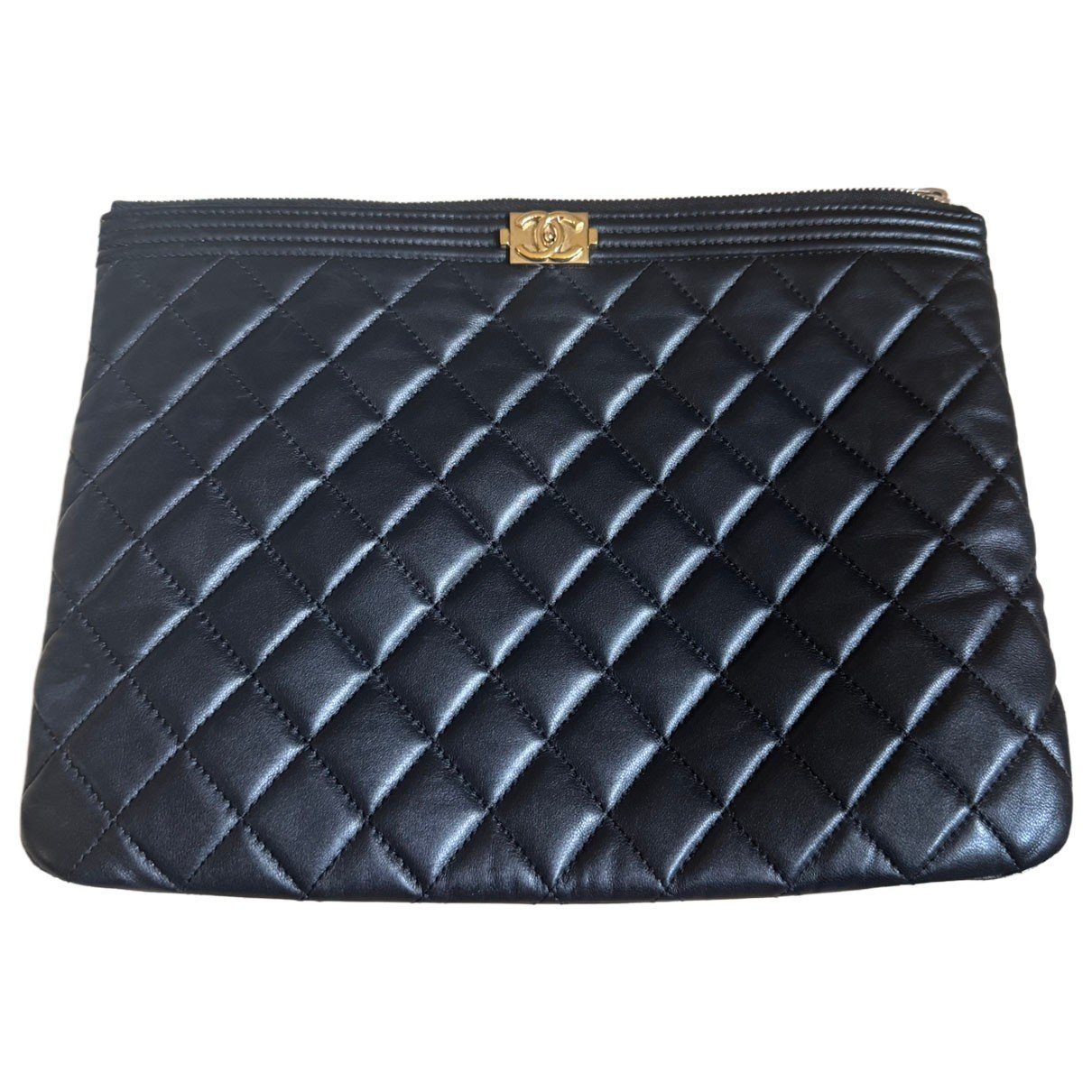 Timeless/Classique leather clutch bag