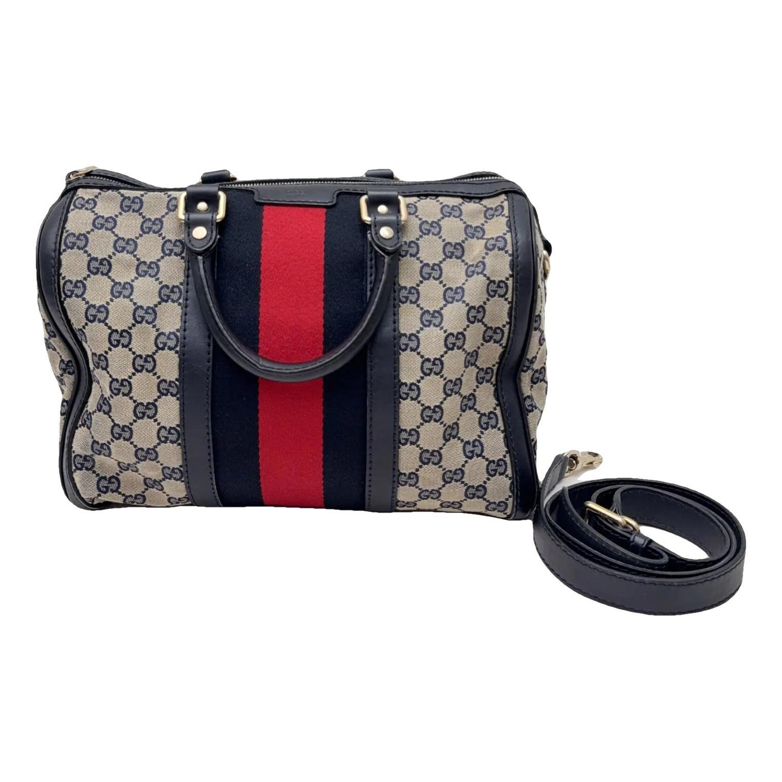Boston cloth handbag
