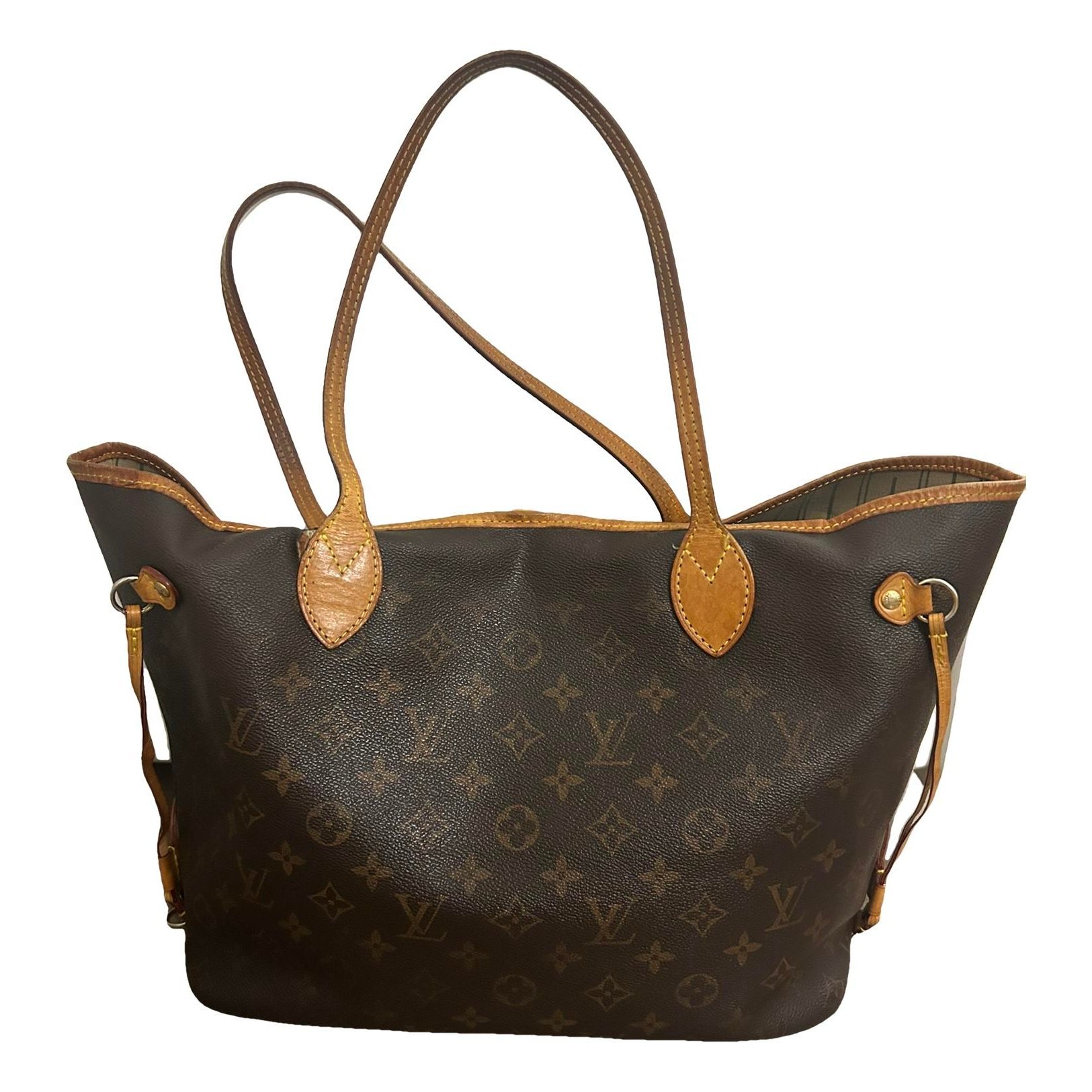 Neverfull leather handbag