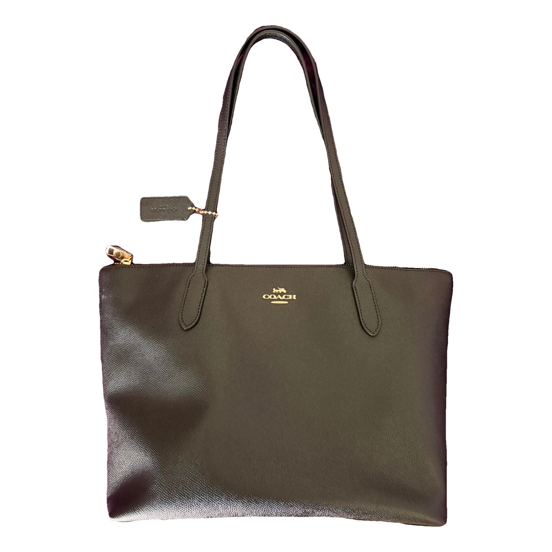 CITY ZIP TOTE leather handbag