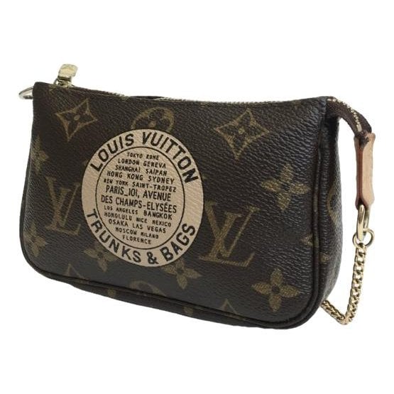 Pochette Accessoire leather handbag