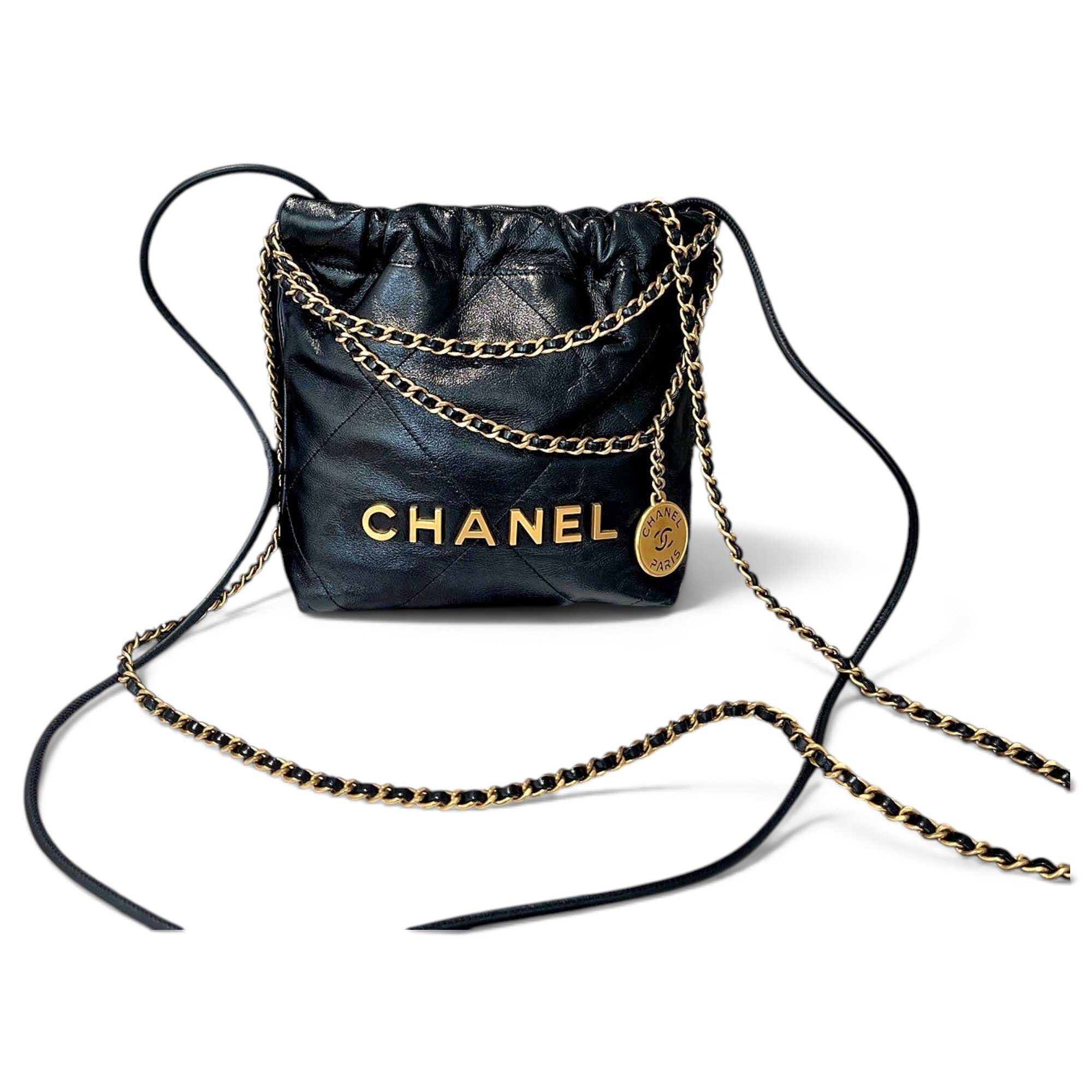 Chanel 22 leather handbag
