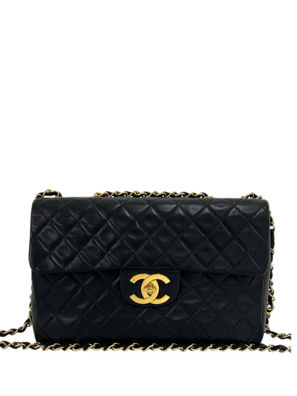 1994-1996 Maxi XL Classic Lambskin Single Flap shoulder bag
