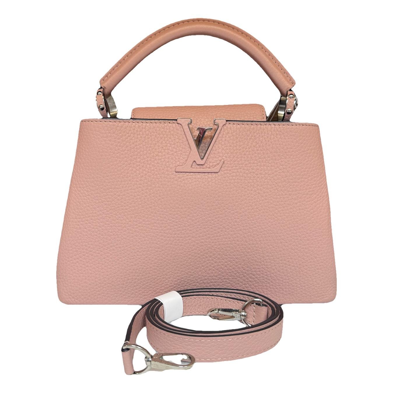 Capucines leather handbag