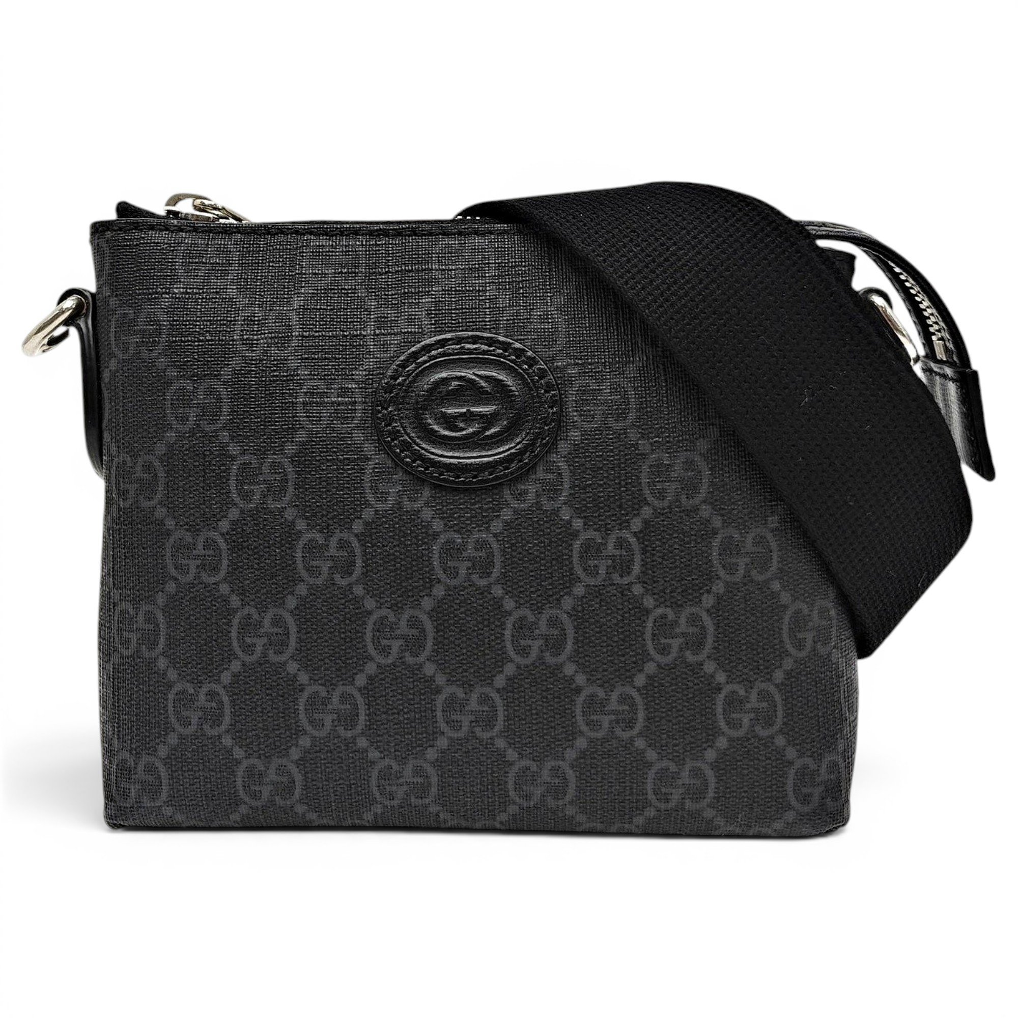 Ophidia GG Supreme leather handbag