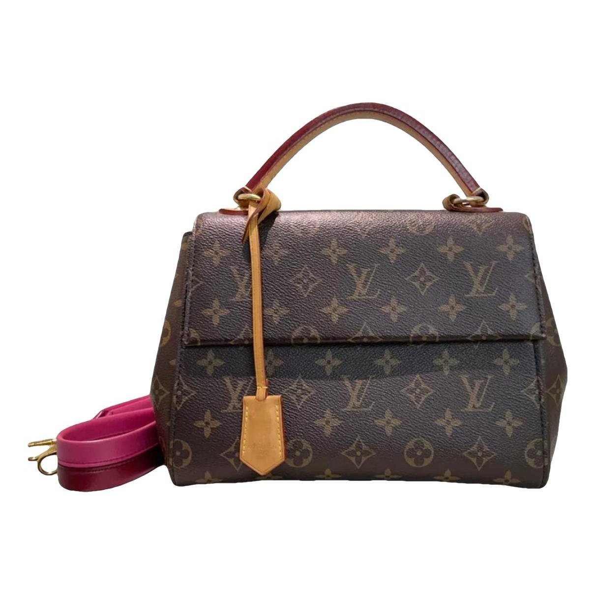Louis Vuitton Cluny cloth handbag