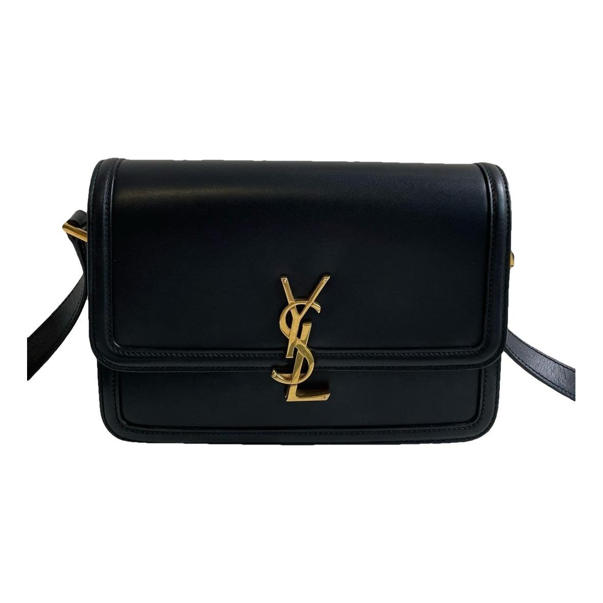 Solférino leather handbag