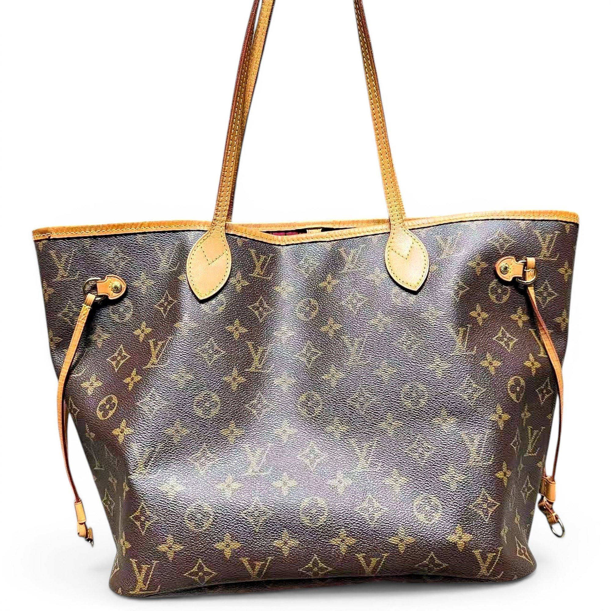 Neverfull leather tote